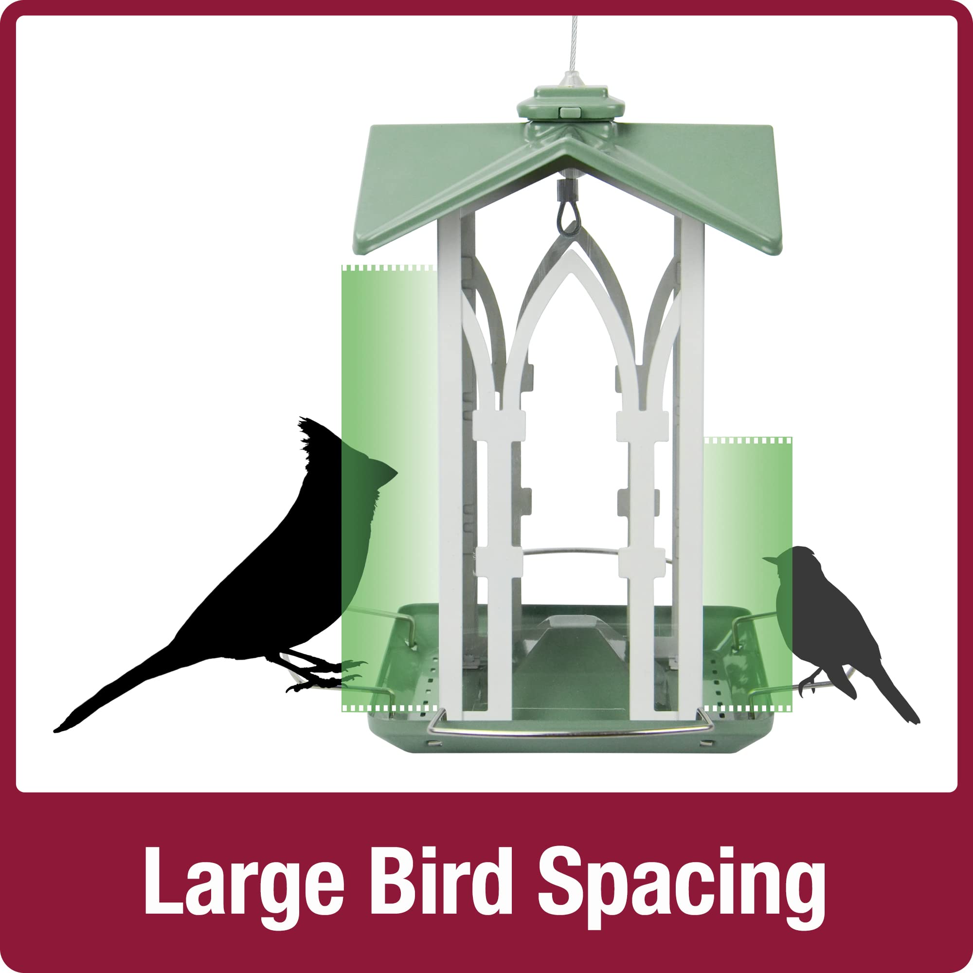 Nature's Way Bird Products Country Cottage Gazebo Bird Feeder