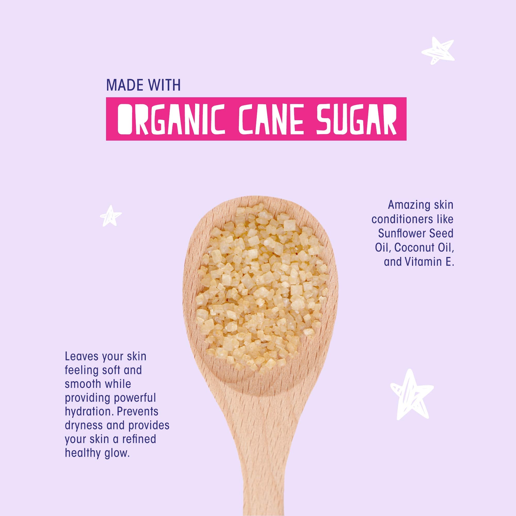 ZANDRA Lavender Vanilla Chai Sugar Scrub, 8 Fluid Ounce