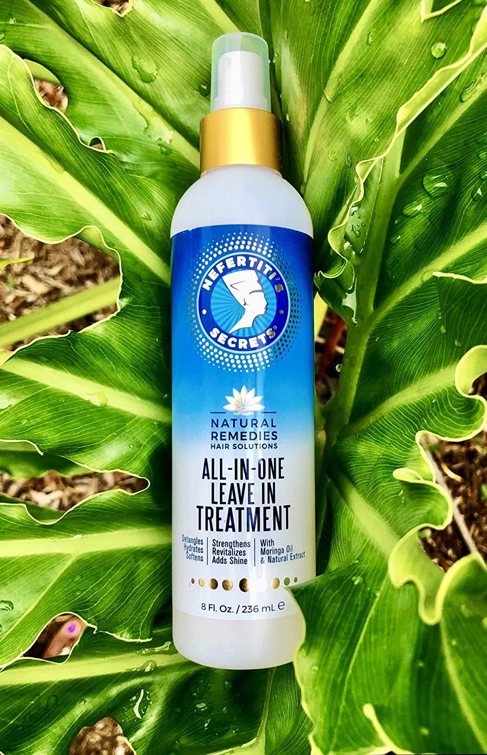 Nefertiti's Secrets All In One Leave In Treatment 8oz