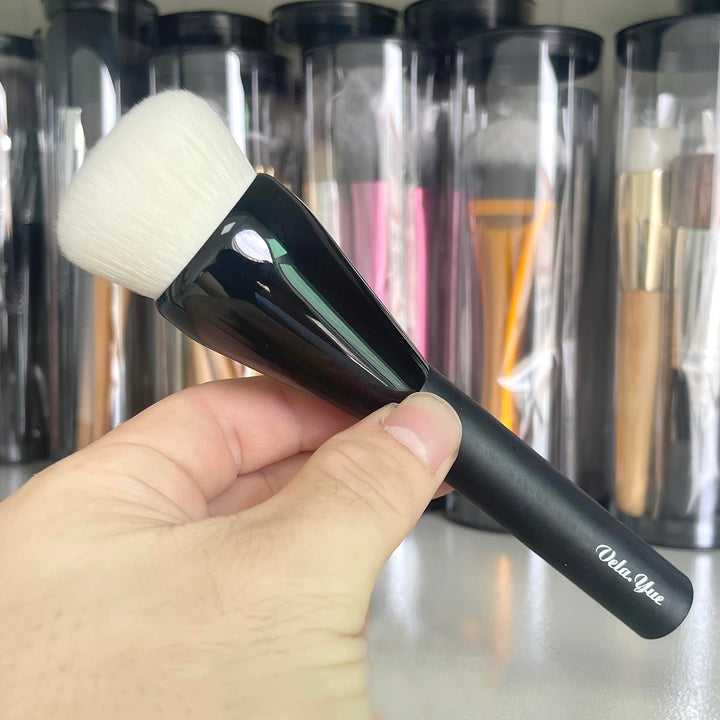 Vela.Yue Pro Foundation Brush Large Press Full Coverage Complexion Makeup Brushes Sponge Function