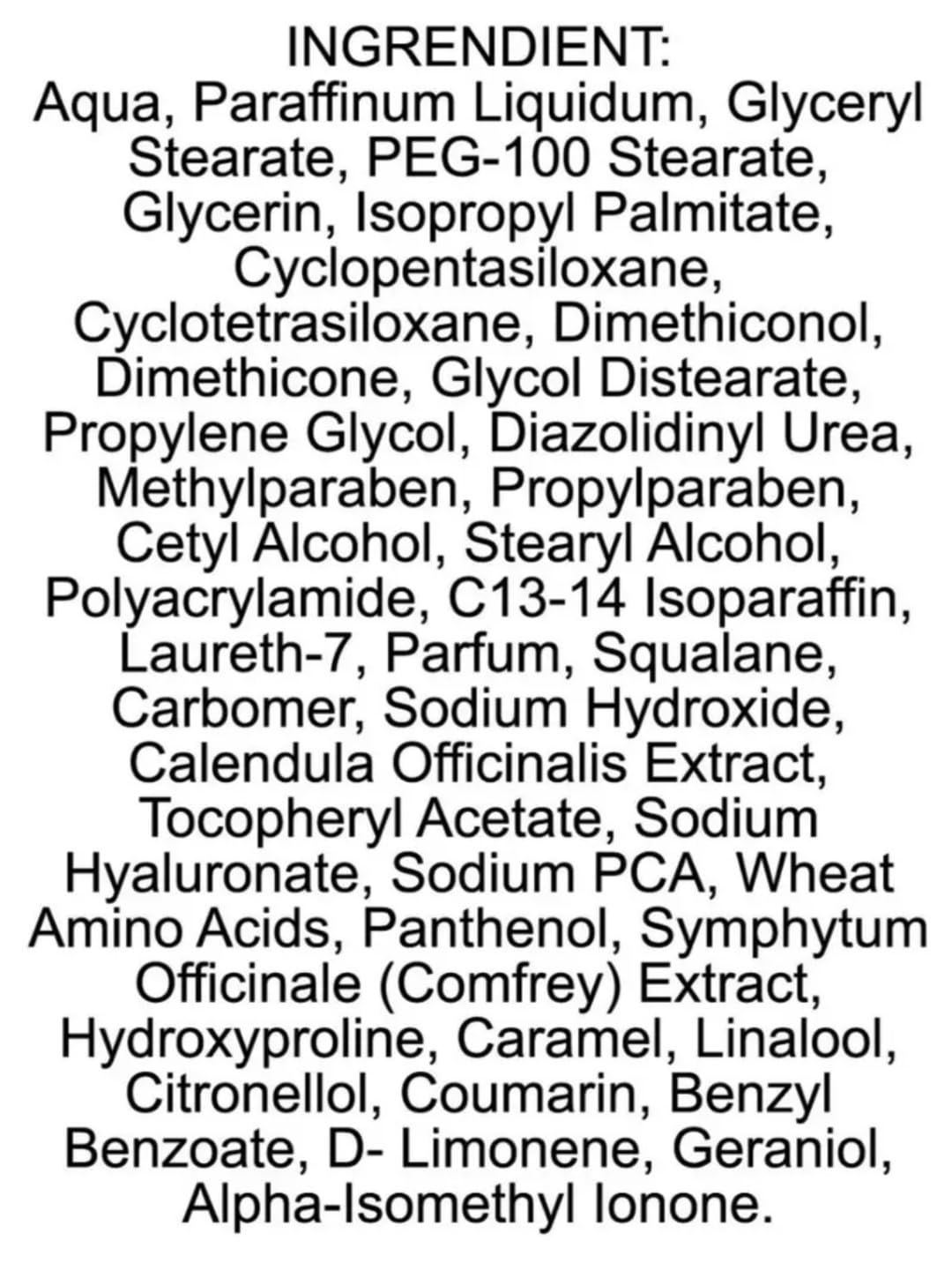 Eternal Spirit Beauty CALENDULA CREAM