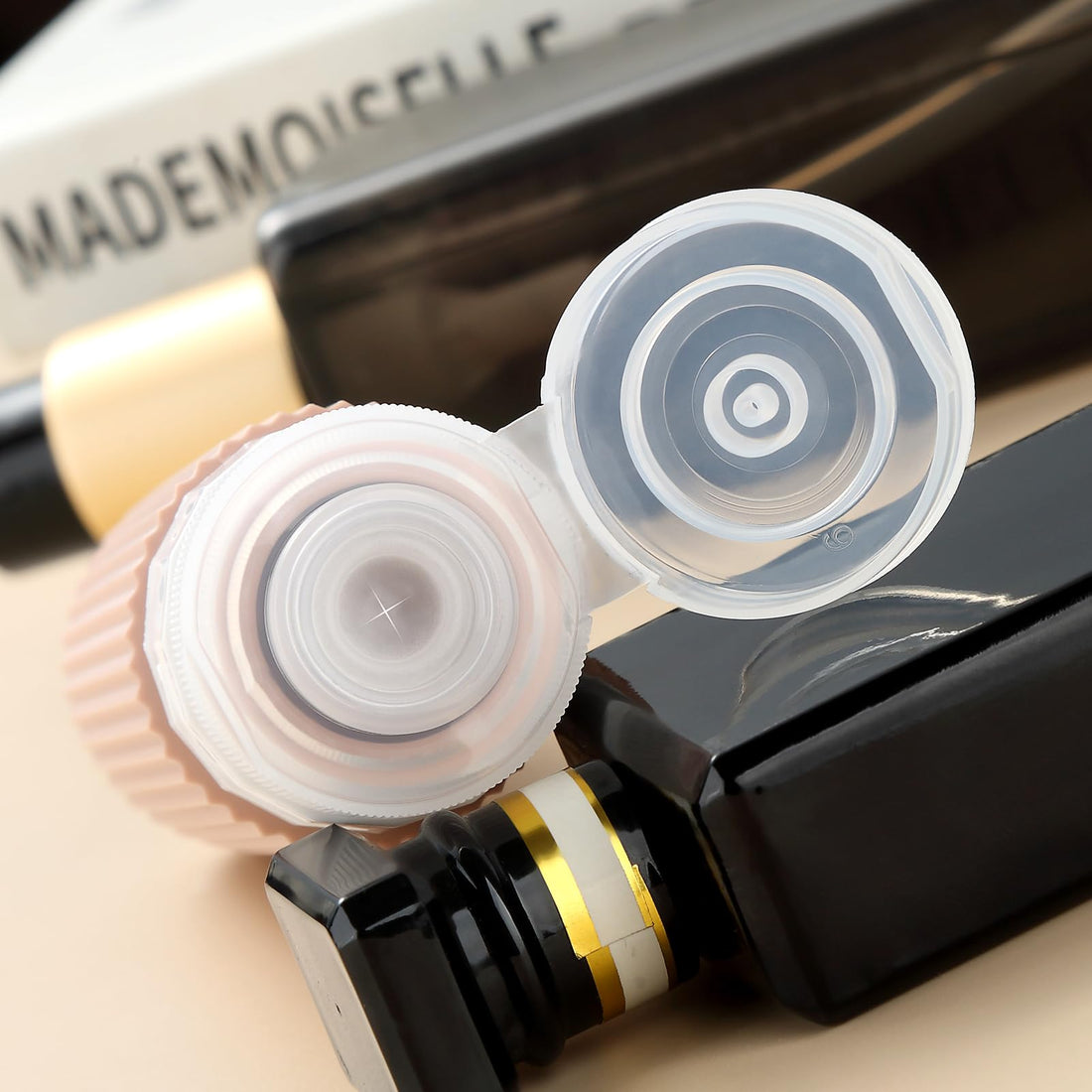 Mrsdry 16 Pack Travel Bottles Set, TSA Approved Leak Proof Silicone Squeezable Containers for Toiletries, Refillable Travel Accessories for Conditioner, Shampoo, Lotion & Body Wash Accessories