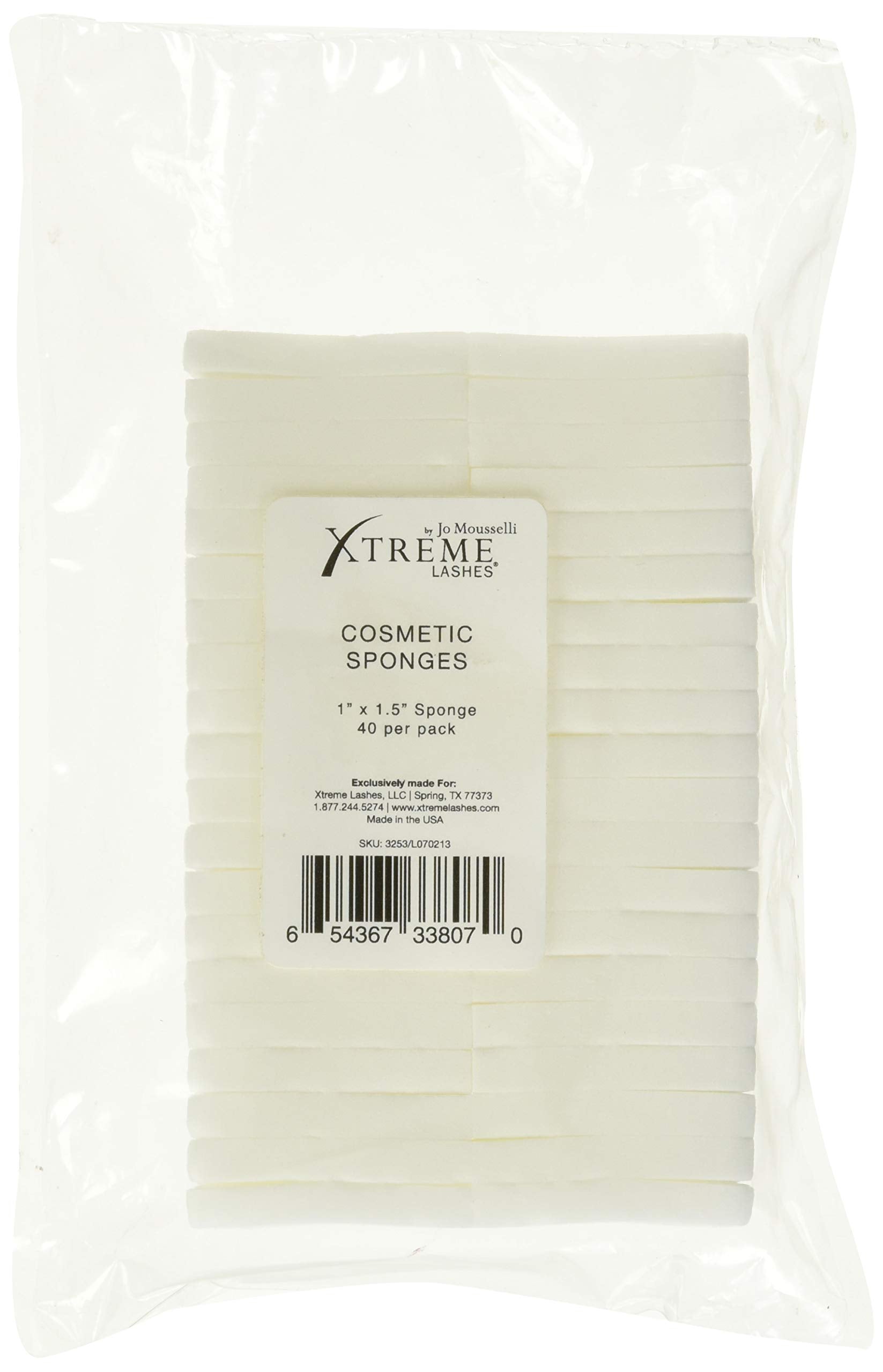 Xtreme Lashes Cosmetic Sponges (40-pack)
