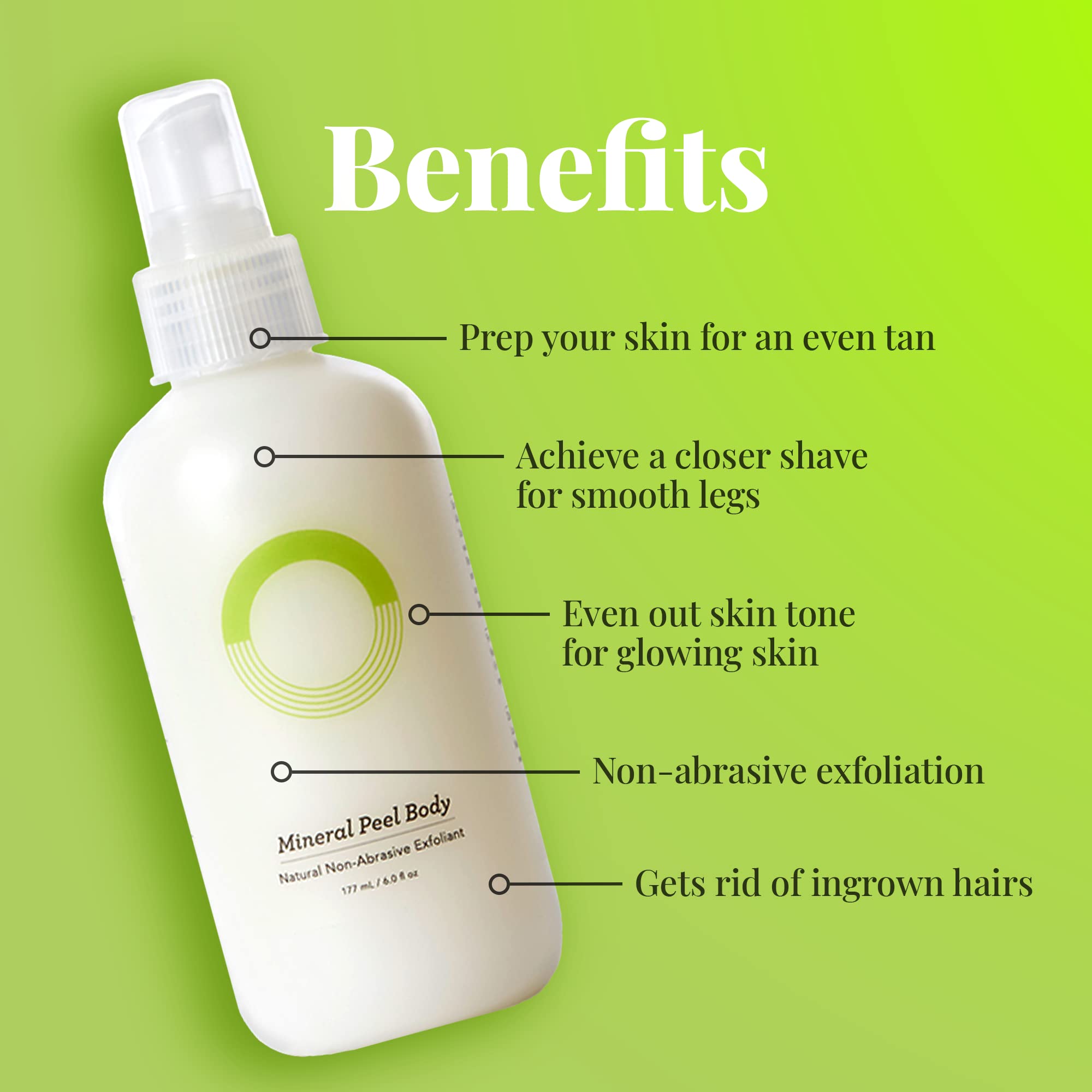 O.R.G. Skincare Mineral Peel Body (8 oz)