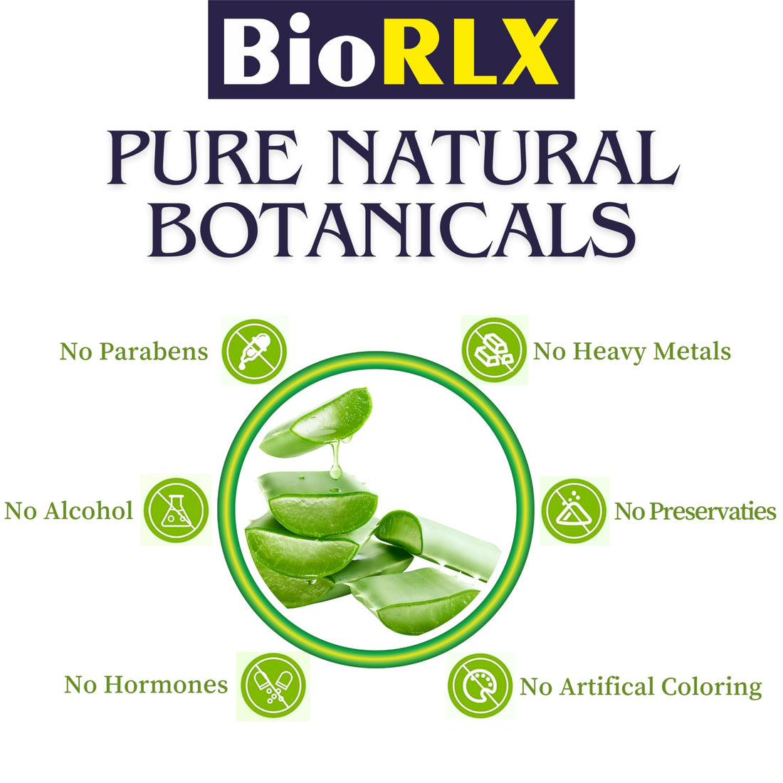 BioRLX 99% Aloe Vera Gel with Collagen and Hyaluronic Acid 230 Ml 8.45 Fl Oz Jar - For Face Body, Hair & Scalp, After Sun Relief, Natural, Soothing, Hydrating