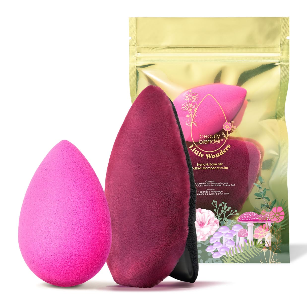 Beautyblender® | Little Wonders Blend & Bake Set, Blend Liquid Foundations, Powders and Creams, Streak Free Application, Vegan, Cruelty Free, Made in USA