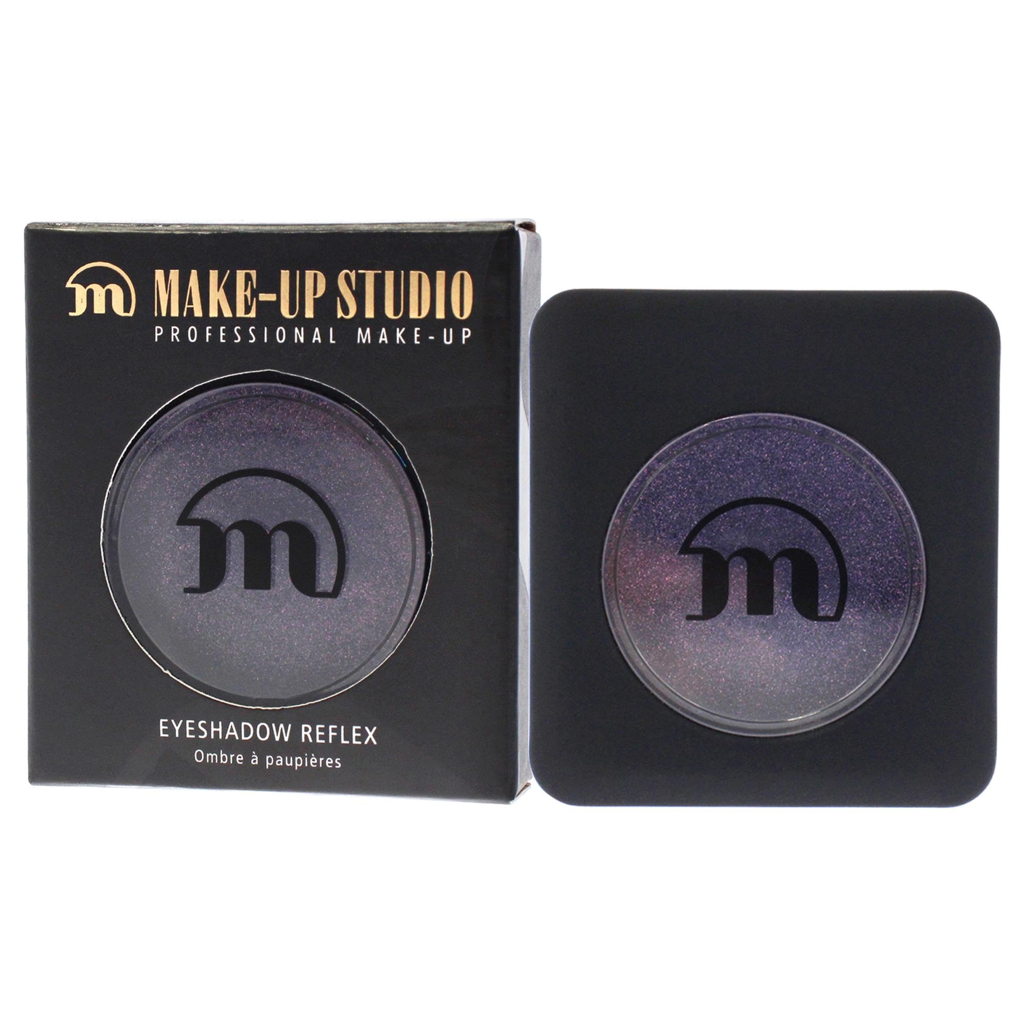 Make-Up Studio Professional Make-Up Eyeshadow Reflex - Overwhelming Glitter Effect - Highly Pigmented - Available In Refill Packaging - Can Be Used Wet Or Dry - Vegan Formula - Purple - 0.07 Oz