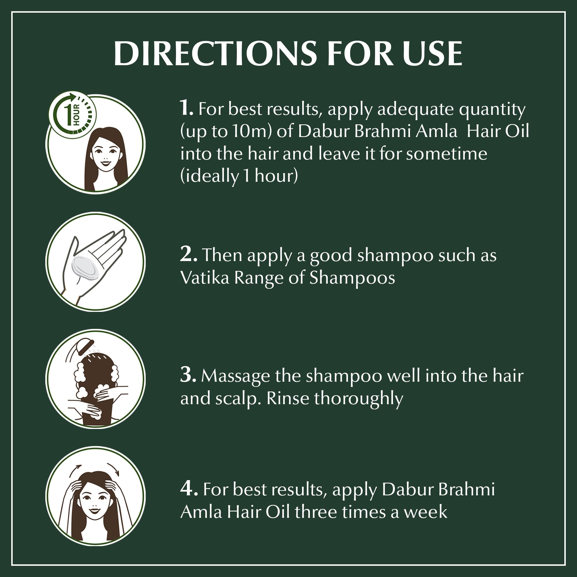 Dabur Brahmi Amla Hair Oil - Natural Moisturizing, Strengthening & Hair Oil Elixir for Healthy Scalp, Nourishing Hair Oil for Soft, Manageable, & Smooth Hair From Root to Tip - 200 ML (6.76 fl oz)