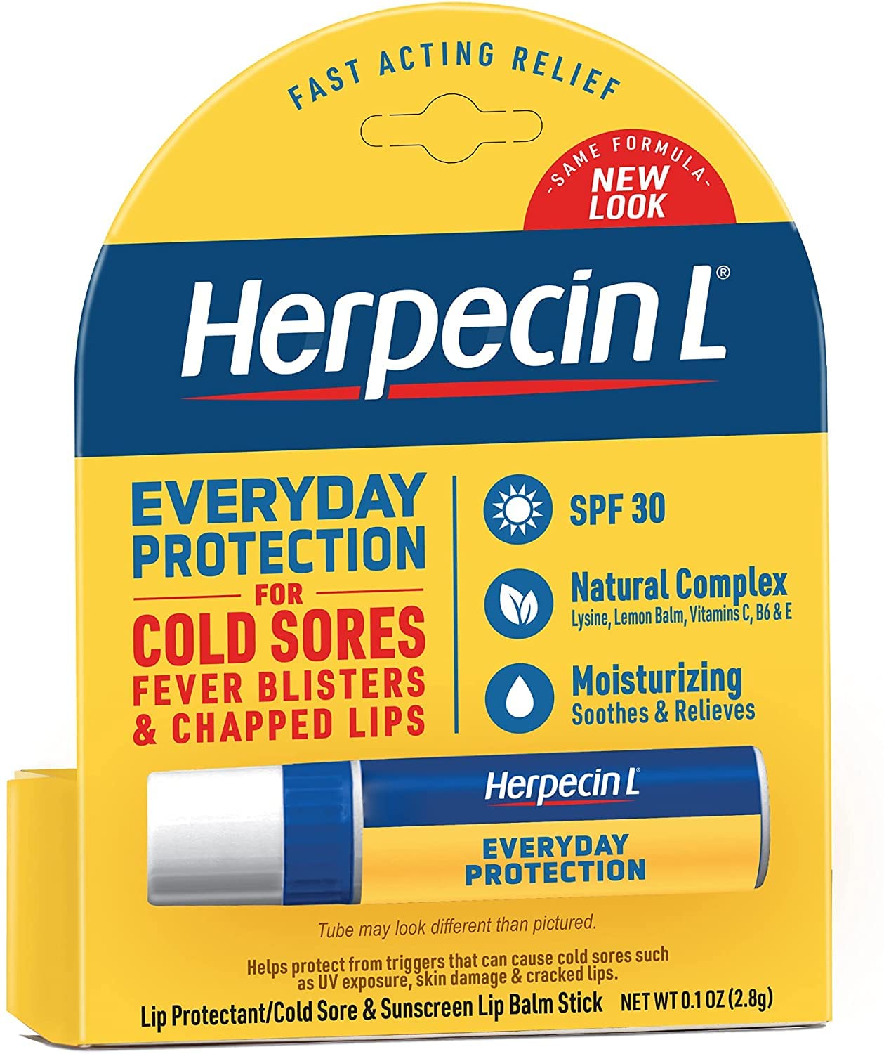Herpecin L Herpecin L Lip Balm Stick Spf 30, 0.1 Oz (Pack Of 3)