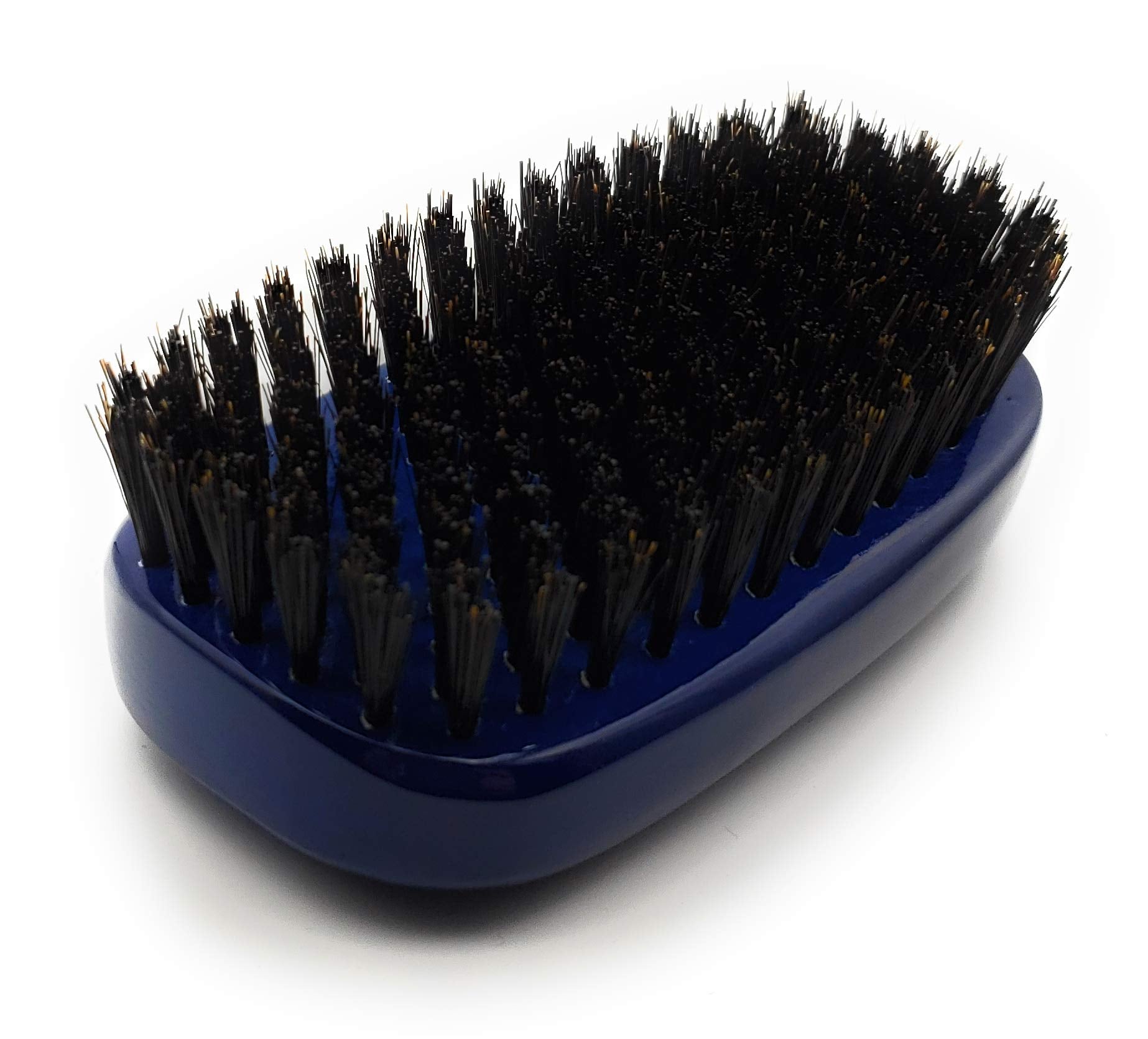 Milano Pro Boar Bristle 9-Row Reinforced Rectangular Palm Wave Brush #4452