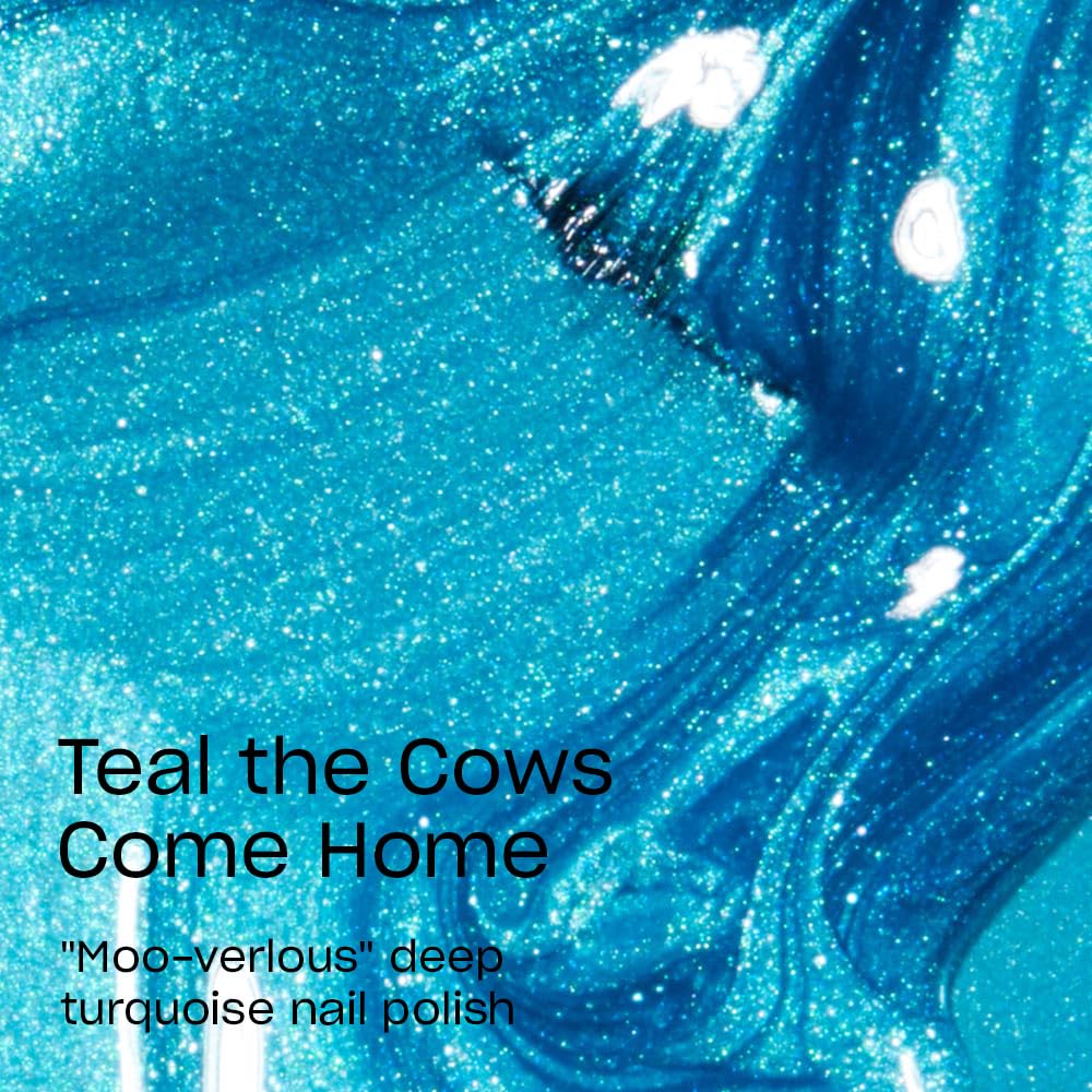 O.P.I Nail Lacquer, Teal the Cows Come Home, 15ml