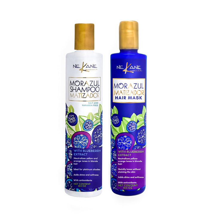 Generic KIT Nekane Champú Morazul & Mascarilla Morazul 10.58 oz, Silver
