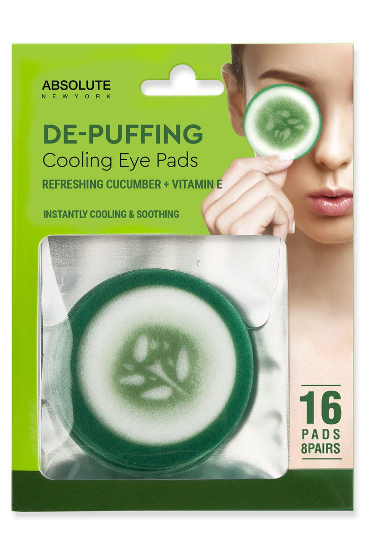 Absolute Cooling EYE PAD Cucumber Cooling & Anti-Wrinkle 16 Pads by Absolute by Nicka