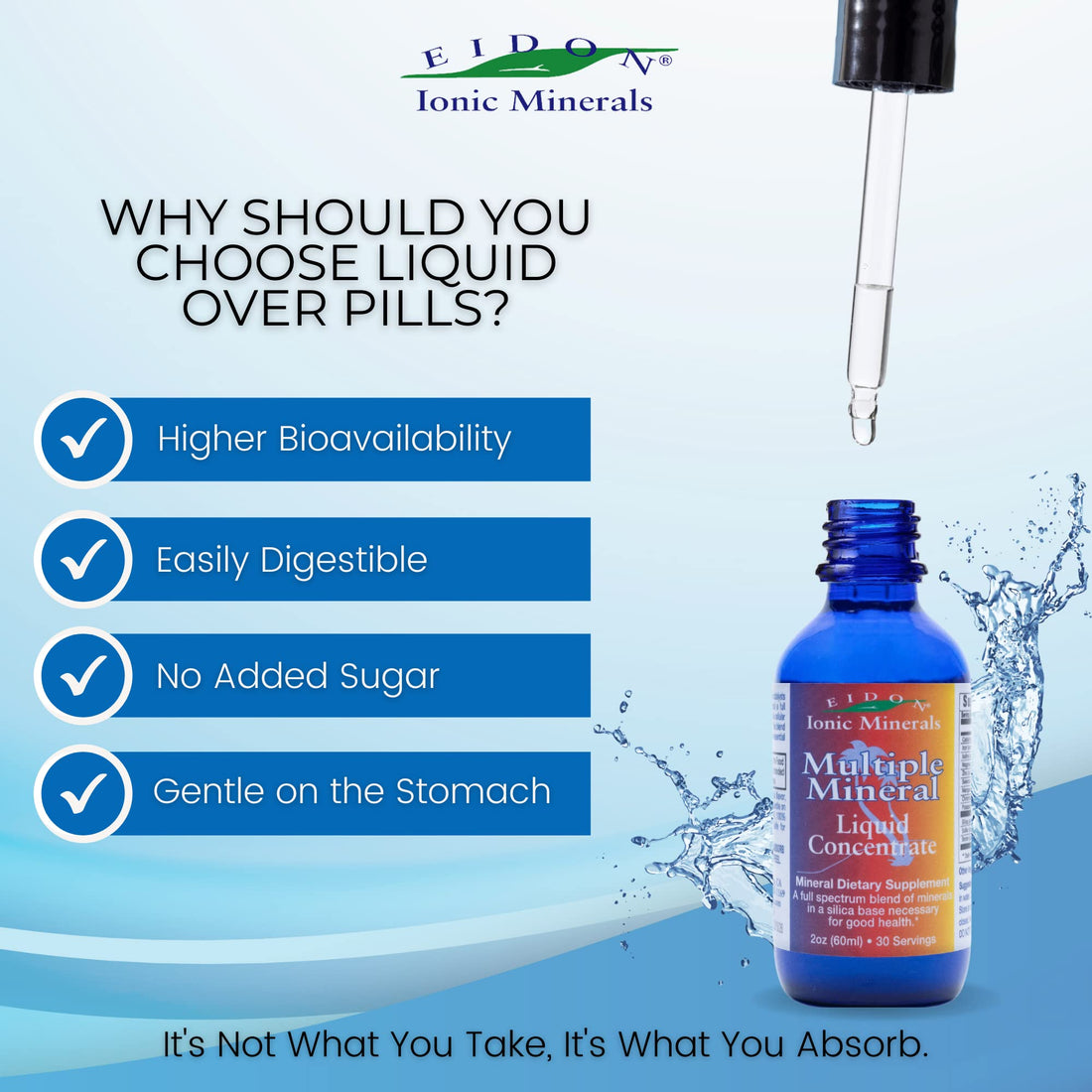 Eidon Multiple Minerals Supplement, 2 Ounce