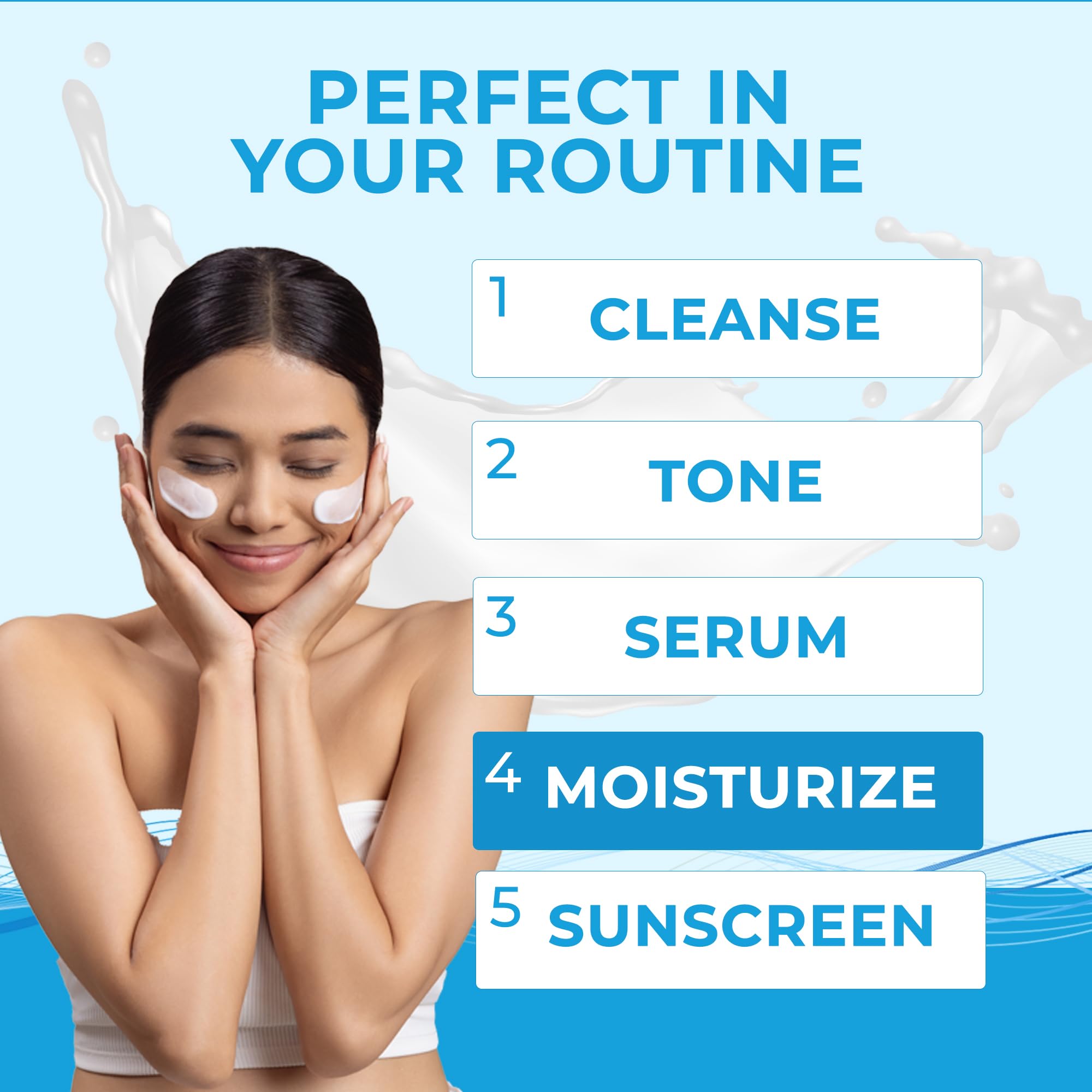 NEUTRIDERM Daily Face Moisturizer with Natural Vitamin E, Moisturizing Lotion for Face and Body, Wrinkles, Dry, Acne-Prone, Irritated, or Aging Skin, 48-Hour Hydration, 4.2 oz