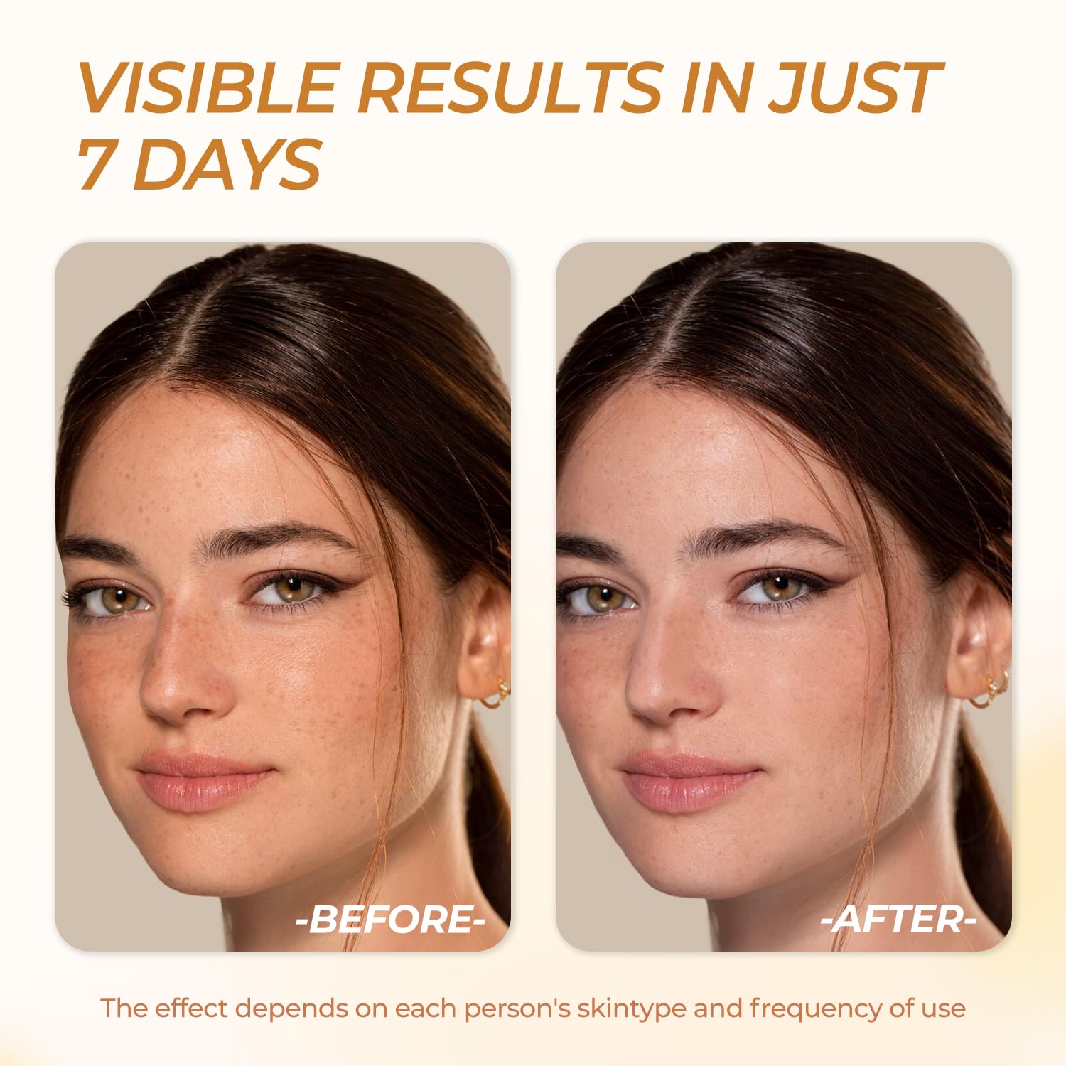 FIUMOT Deep Vitamin C Golden Capsule Hydrating Face Moisturizer, Antioxidant Protection, Lightweight Daily Skincare