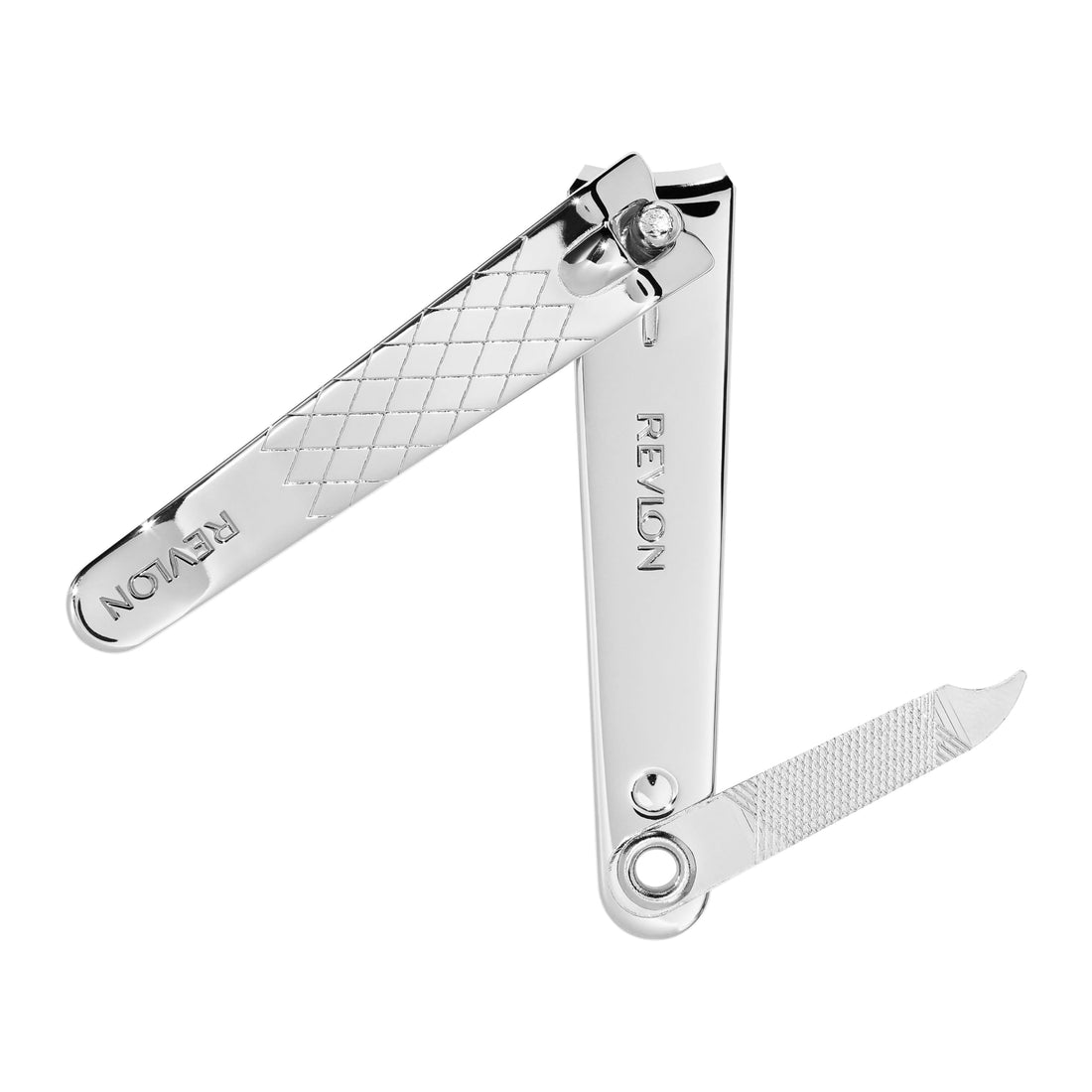 Revlon Nail Clipper With File, Manicure Care Tool With a Curved Blade for an Accurate Trimming and Grooming, Easy to Use (Pack of 1)