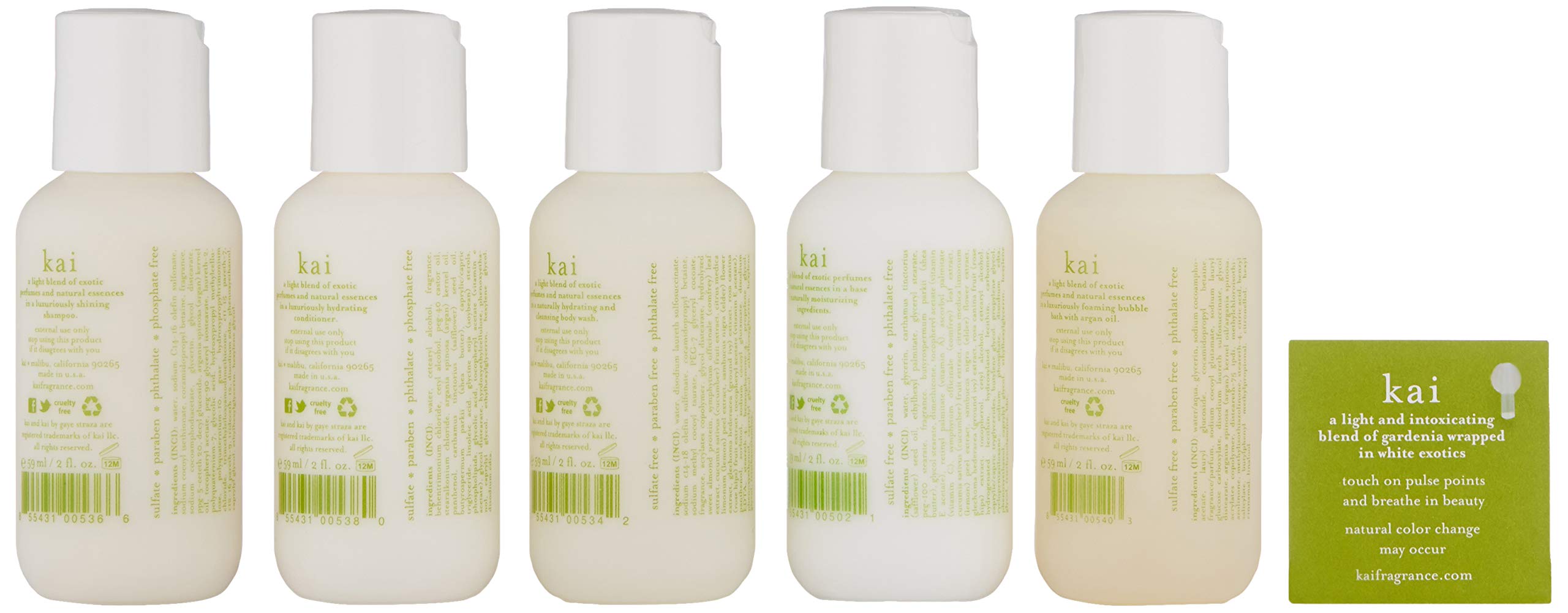 kai Bath and Shower Travel set