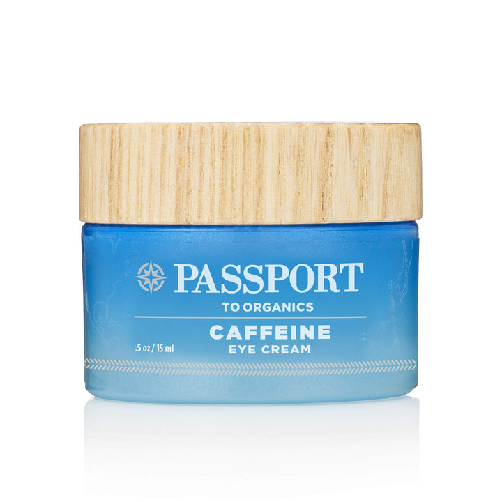 Caffeine Eye Cream - Organic Colombian Coffee -- Reduce puffiness dark circles and moisturize - Paraben Free - .5oz