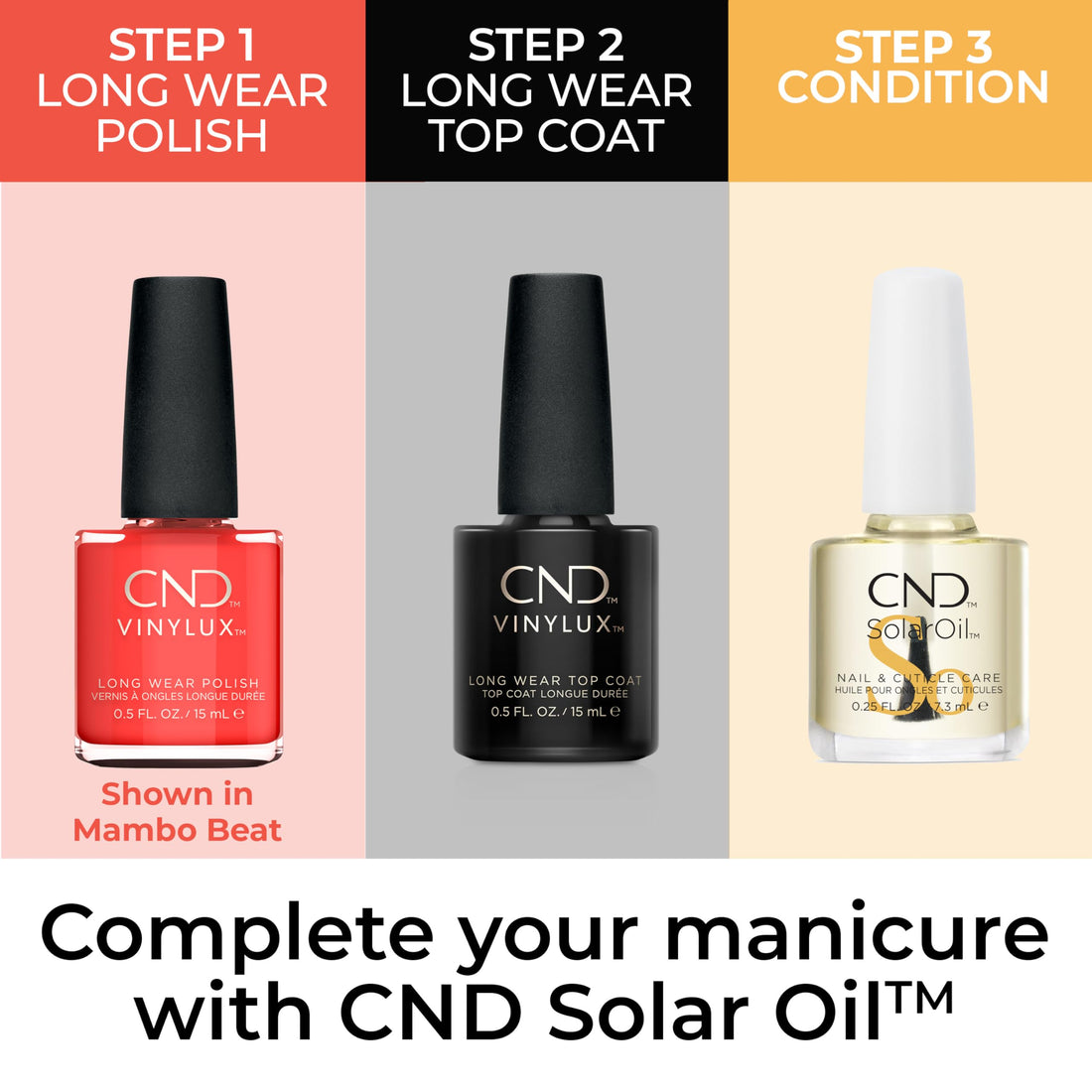 Creative Nail Creative Nail Design Vinylux Nail Lacquer, Tropix, 0.5 Fluid Ounce