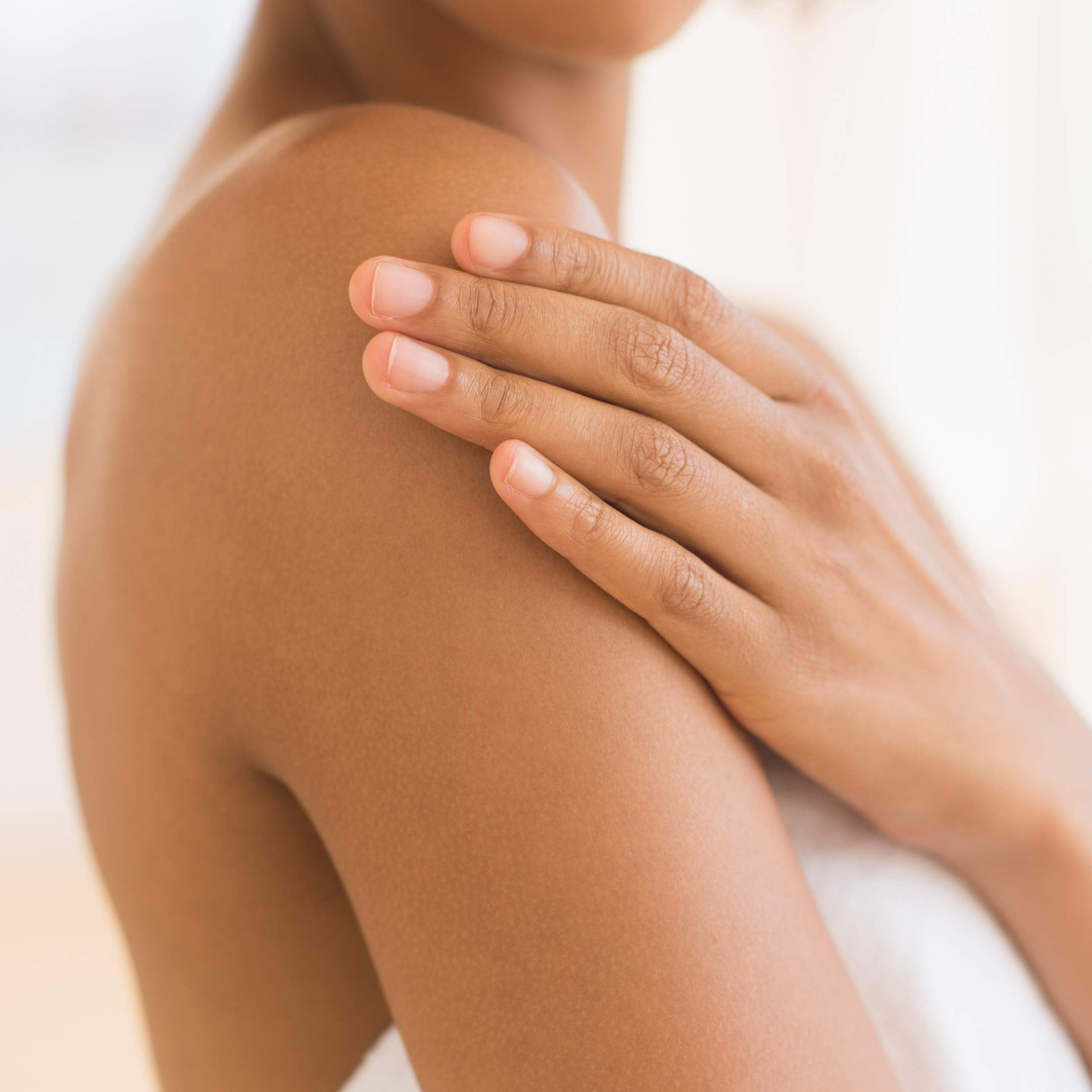 Olay Moisture Ribbons Plus Shea + Notes of Blue Lotus Body Wash, 18 Fl Oz, Pack of 4