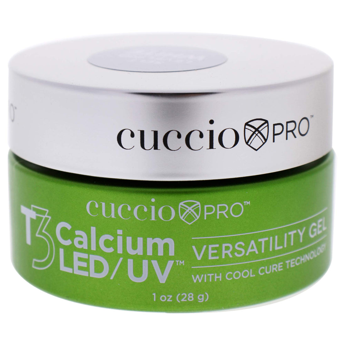 Cuccio Pro - T3 Calcium Versatility Gel - Self Leveling White - for Women - Nail Gel - 1 oz