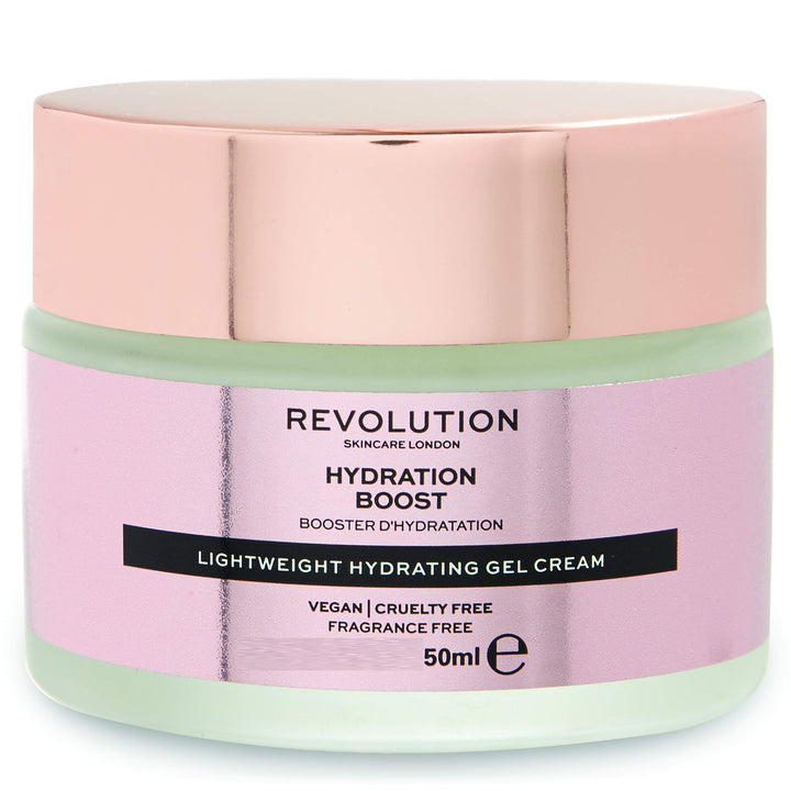 Revolution Skincare Hydration Boost,50ml (Moisturiser, all skin types, oil free, hyaluronic acid)
