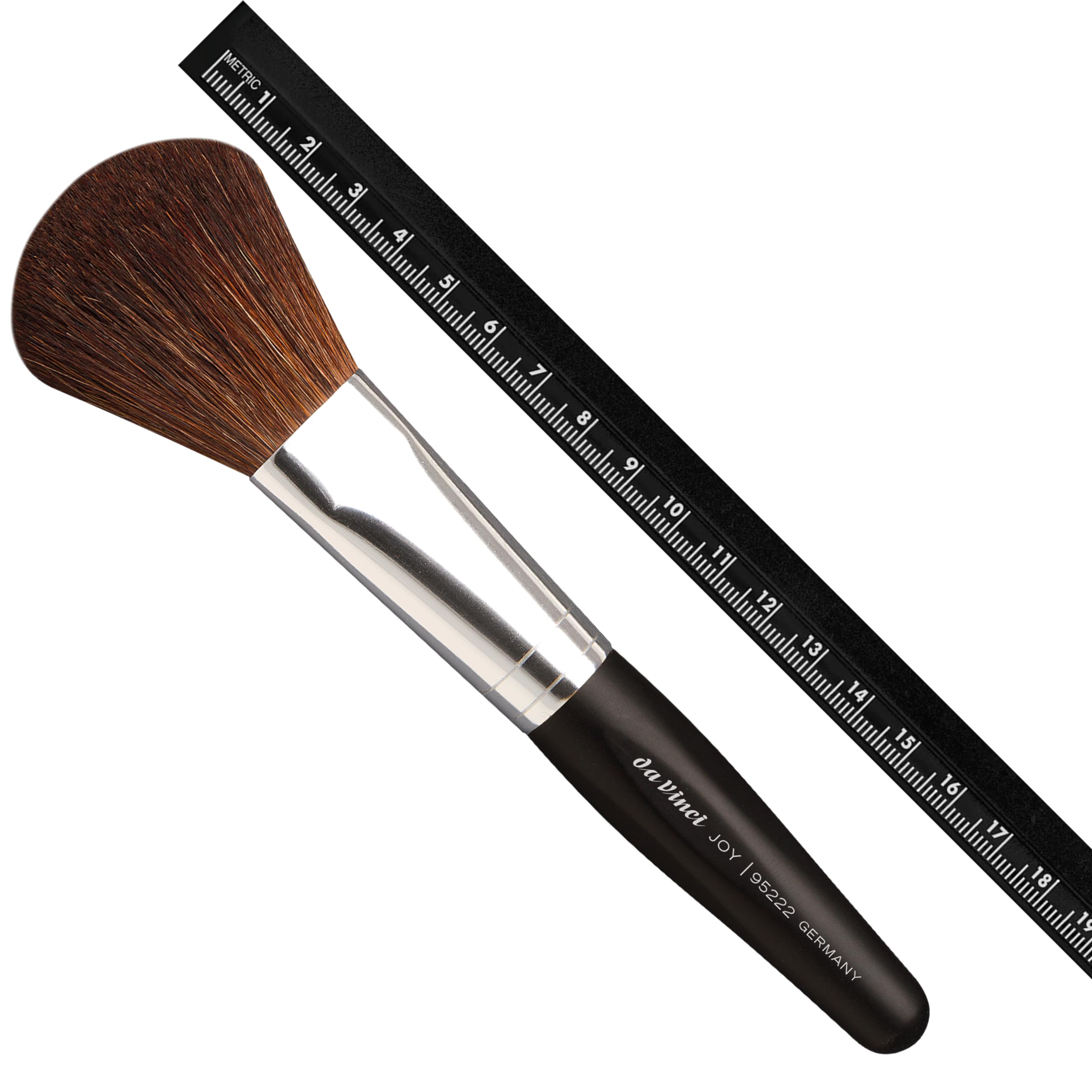da Vinci Cosmetics Series 95222 Basic Powder Brush, Oval Natural Hair, 1.59 Ounce