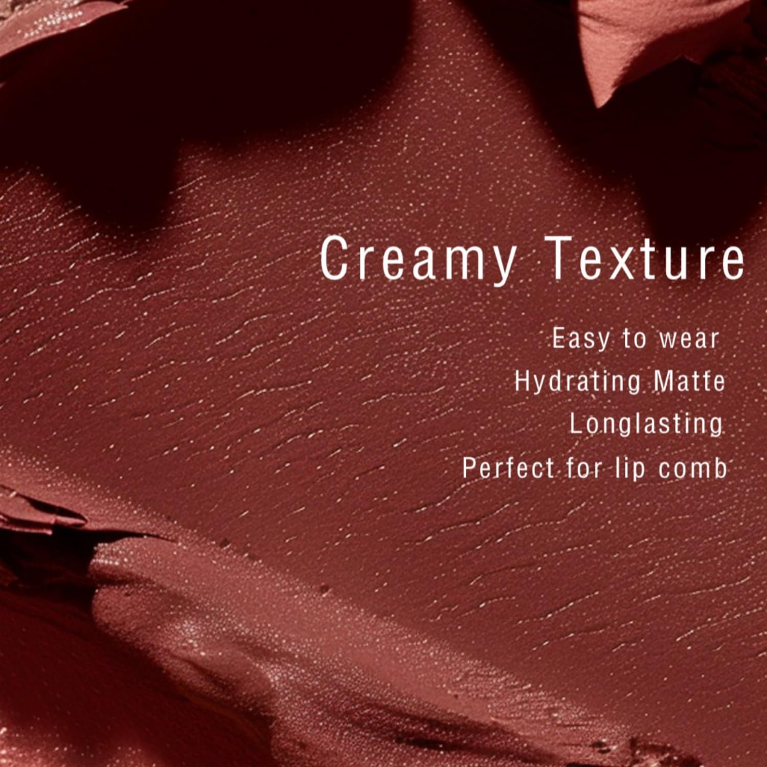 MAEPEOR Semi Matte Lipstick Creamy Natural Nude Lipstick Moisturizing and Smooth Lip Combo Set for All Skin (Color 302)