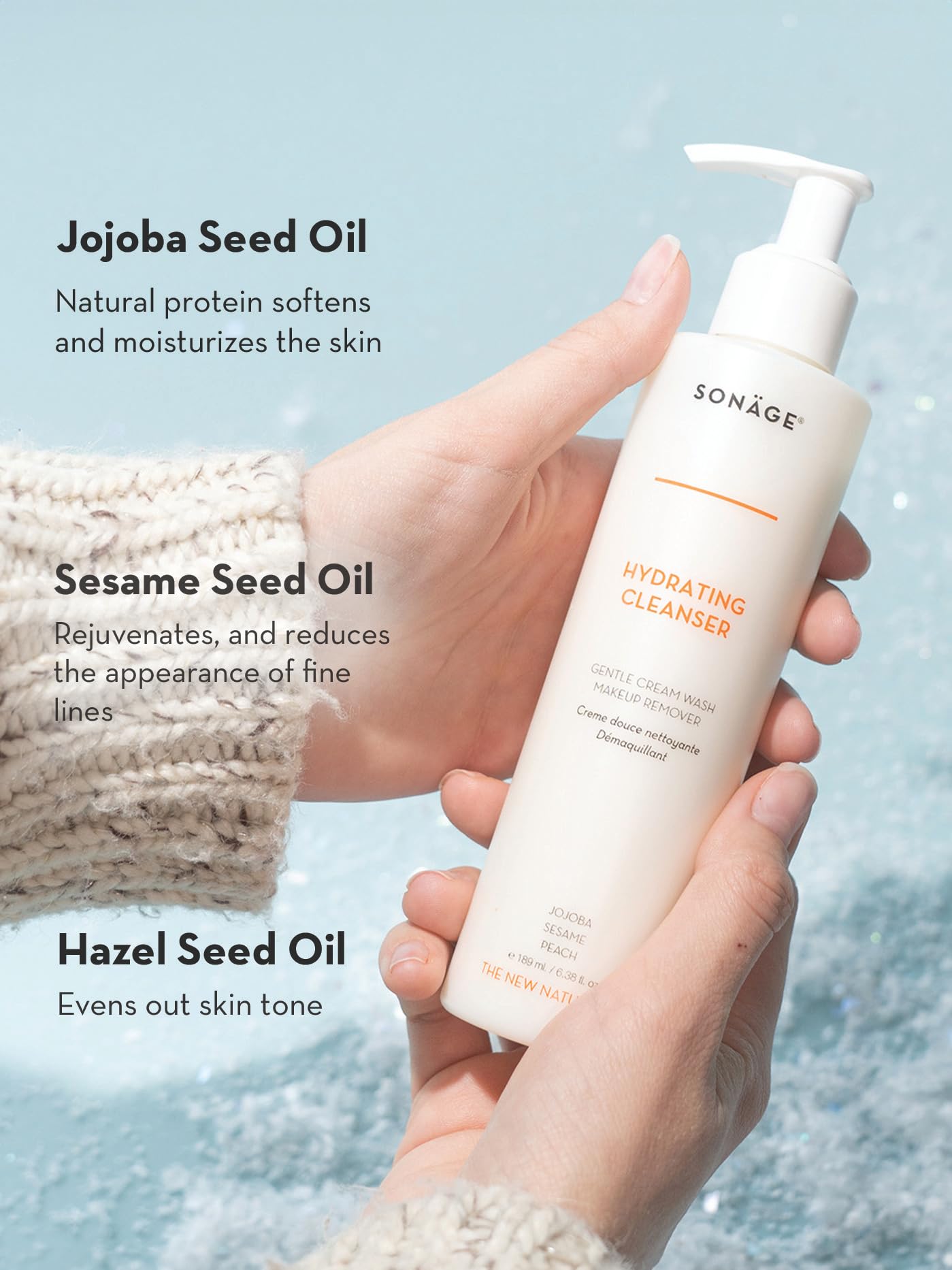 Sonage CLEANSER, Ligne Prestige (8 oz.)