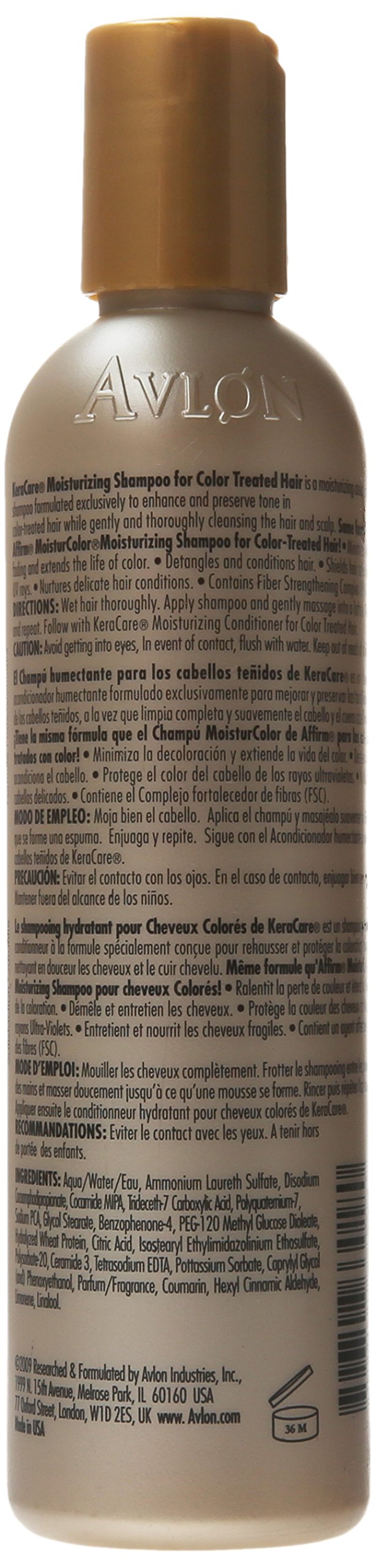 Avlon Keracare Moisturizing Shampoo for Unisex, 8 Ounce