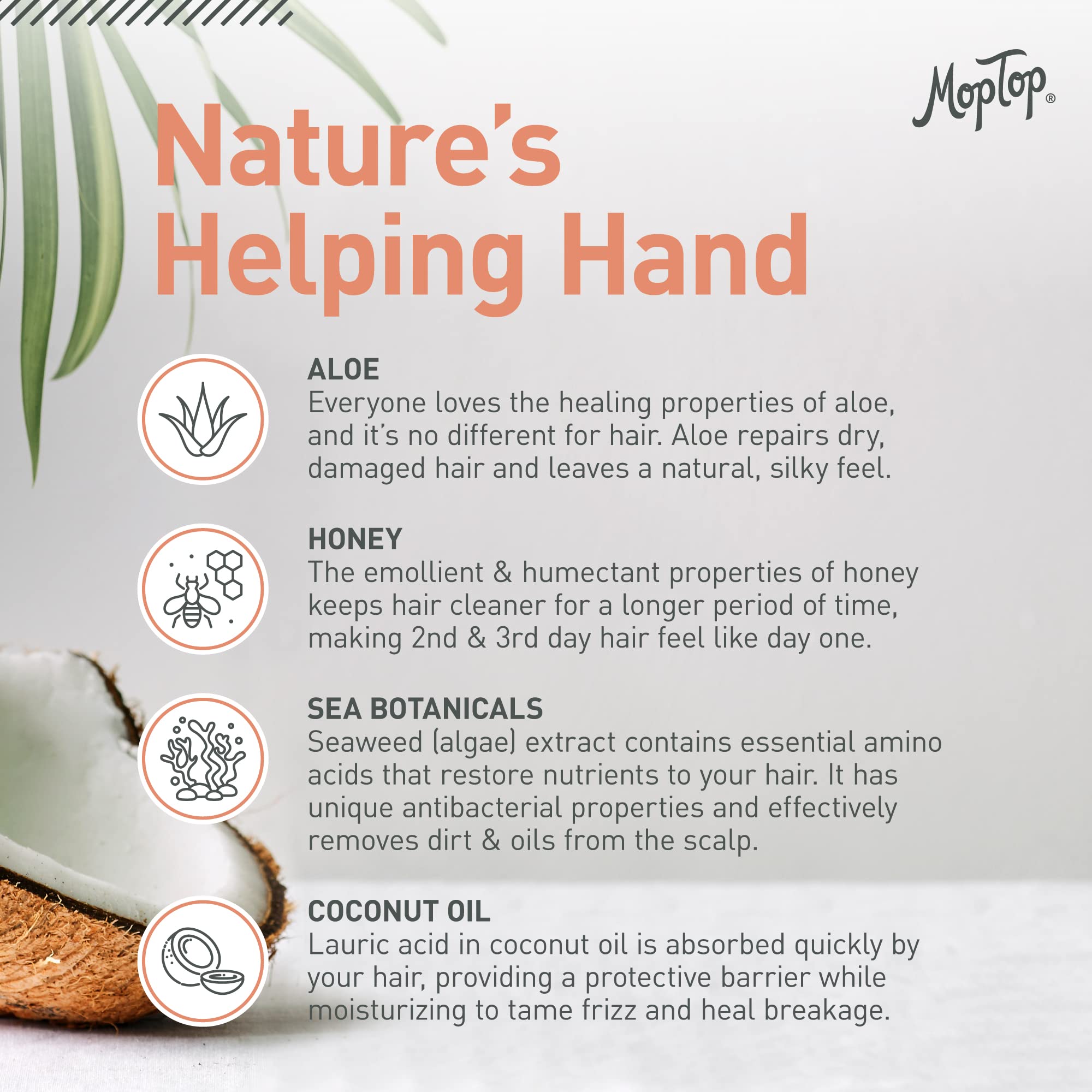 MopTop - Leave-In Conditioner Citrus Bamboo - 6 oz.