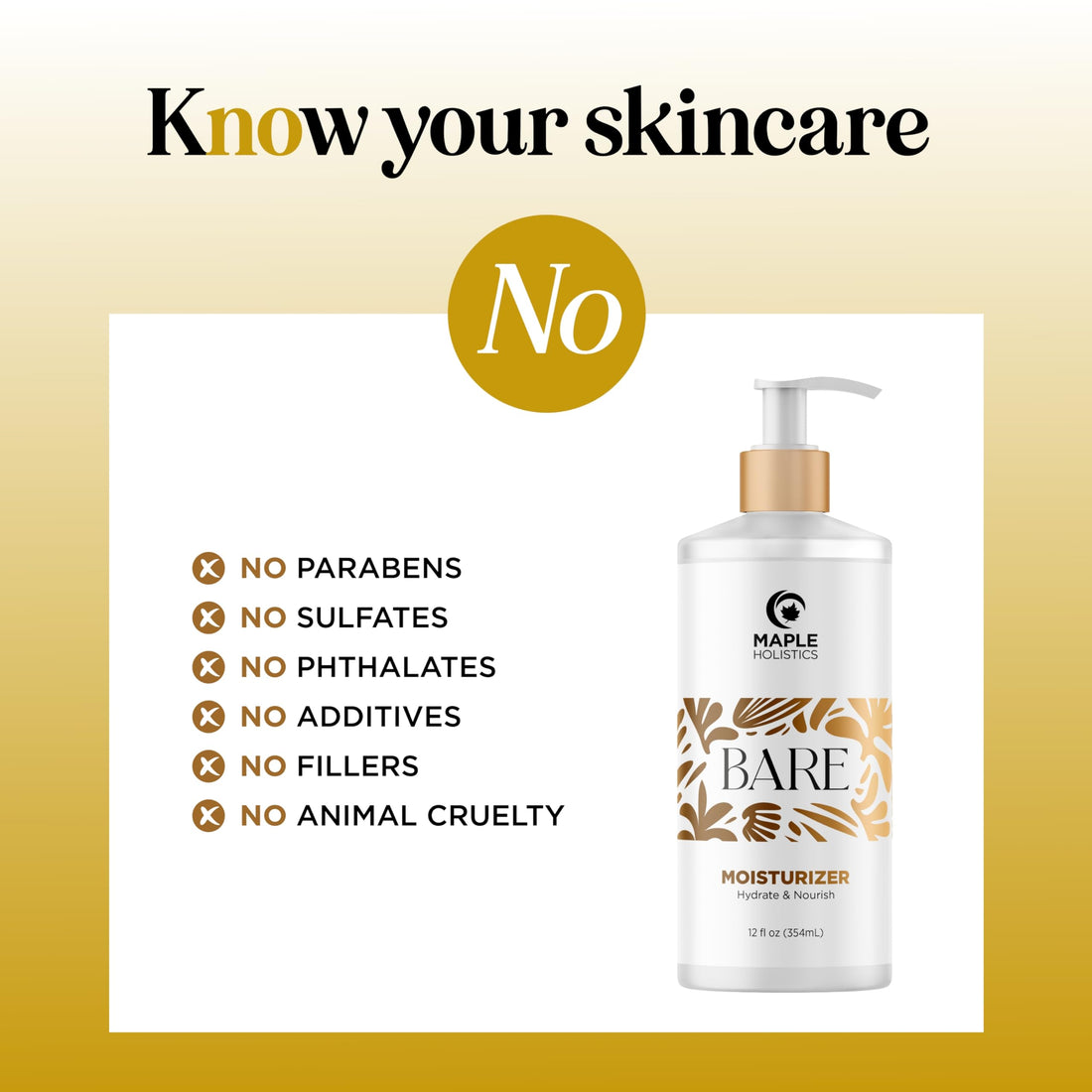 Bare After Shave Lotion for Women - Deep Hydration Wet Skin Moisturizer in Shower Lotion for Silky Smooth Skin with Shea Butter Jojoba Oil & Aloe Vera - In Shower Body Lotion Aftershave for Women