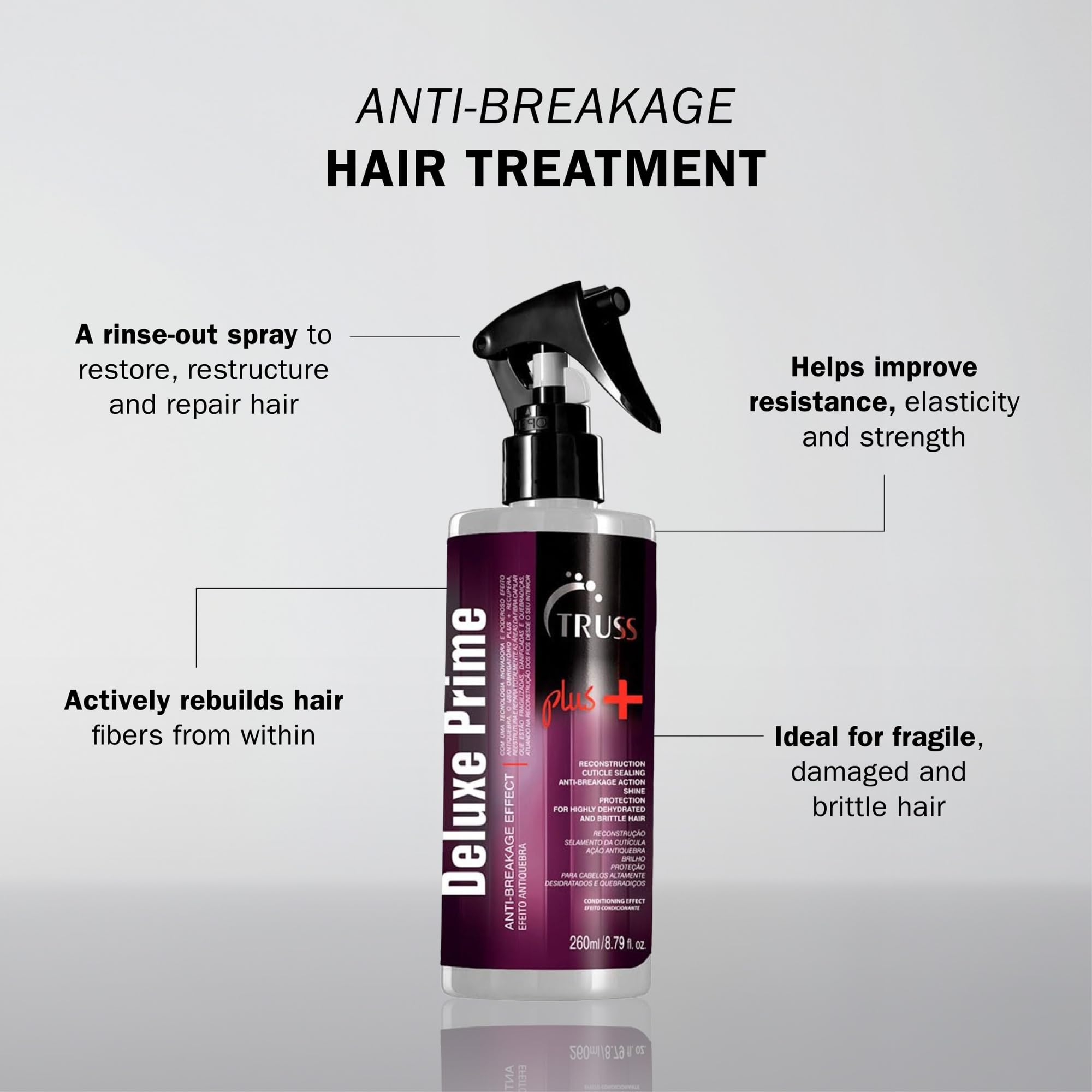 TRUSS Deluxe Prime Plus + Hair Treatment 8.79 Fl Oz