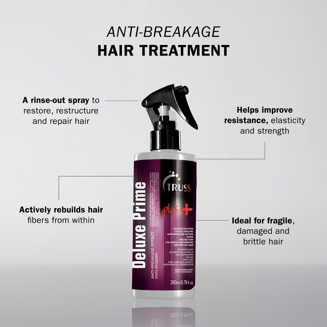 TRUSS Deluxe Prime Plus + Hair Treatment 8.79 Fl Oz