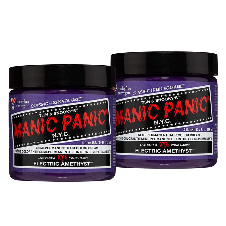 MANIC PANIC Electric Amethyst Hair Dye 2 Pack