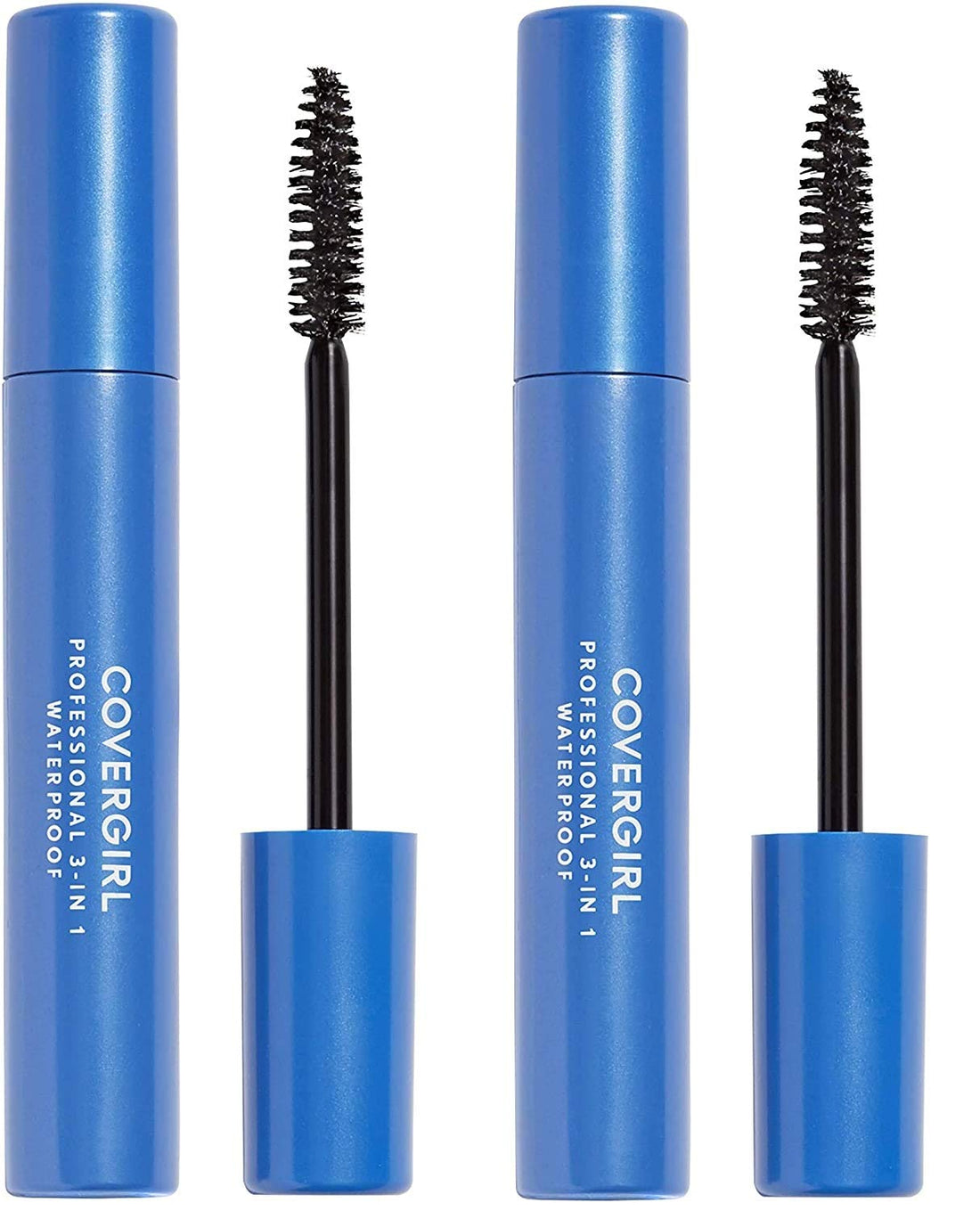 Covergirl Professional All-in-One Waterproof Mascara Very Black 225, 2 Count