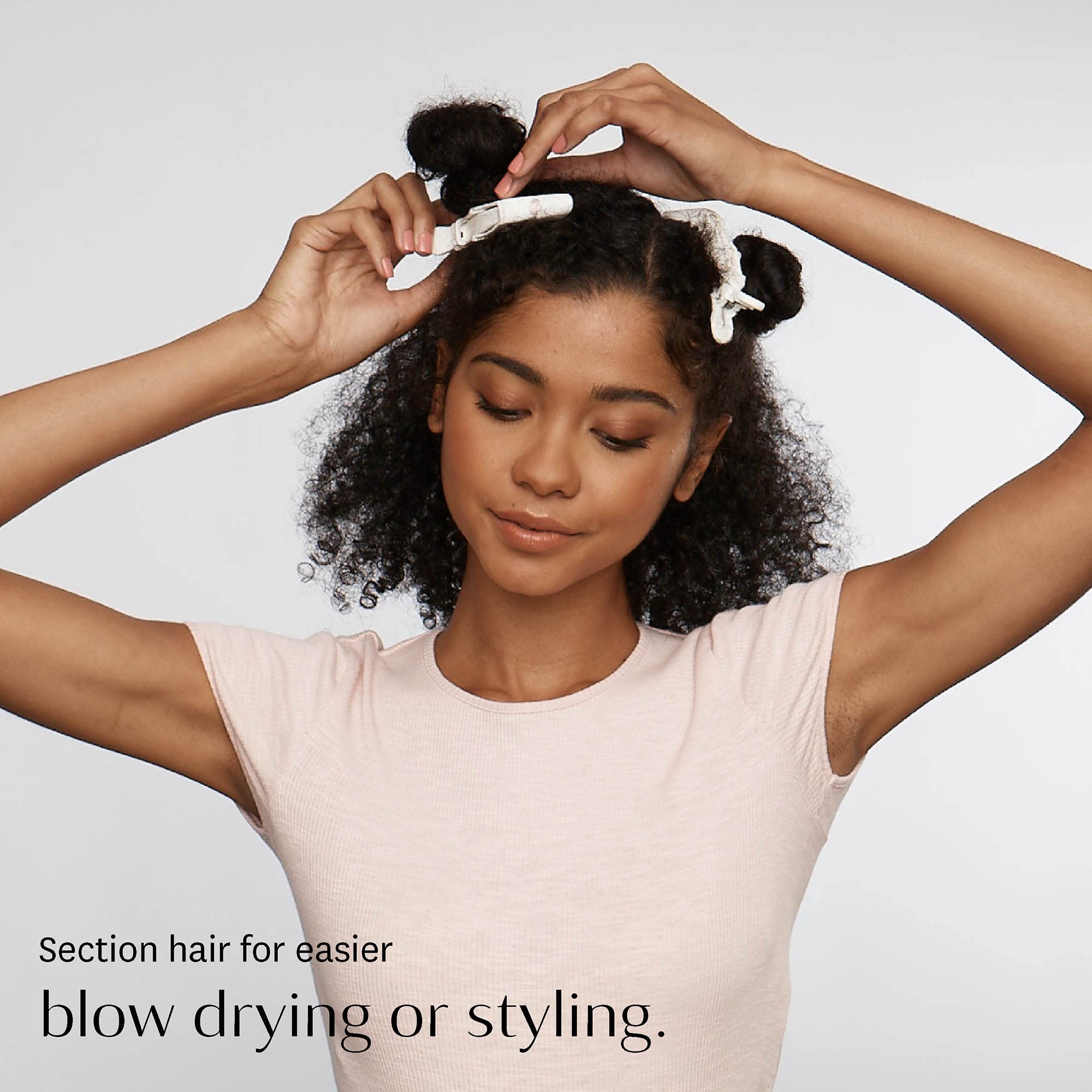 T3 - Clip Kit with 4 Alligator Clips and 30 Rose Gold Bobby Pins