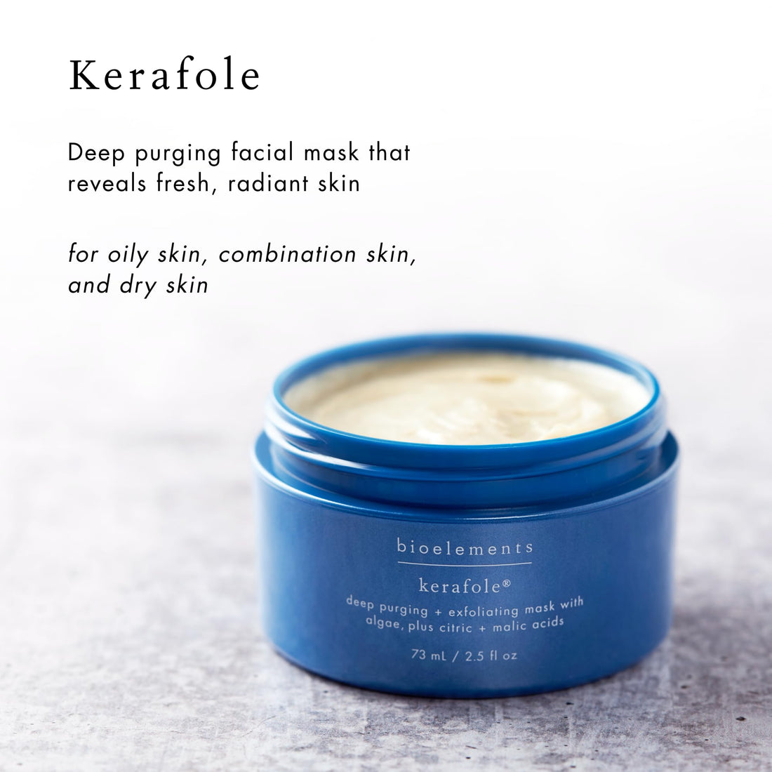 Bioelements Kerafole Facial Mask, 2.5 Ounce