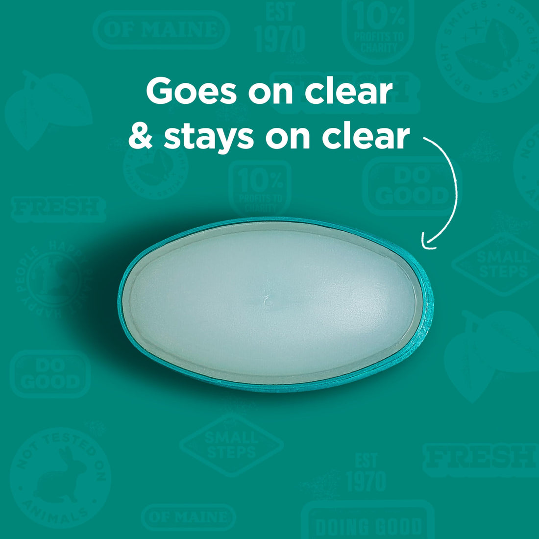 Tom’s of Maine Clean Coast Aluminum Free Natural Deodorant For Women & Men | Goes on Clear | Odor & Wetness Protection | Naturally Derived and Moisture-Locking Ingredients | 3.25 oz