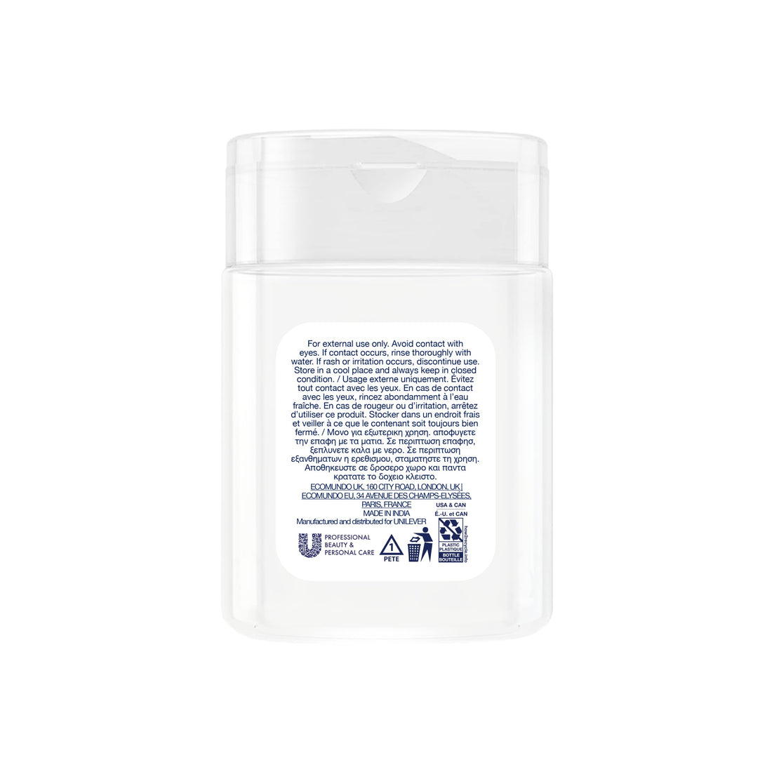 Dove 30 ml 1oz Essential Body Wash for Hotels, Motels, Hospitality and Household Use - Case of 192