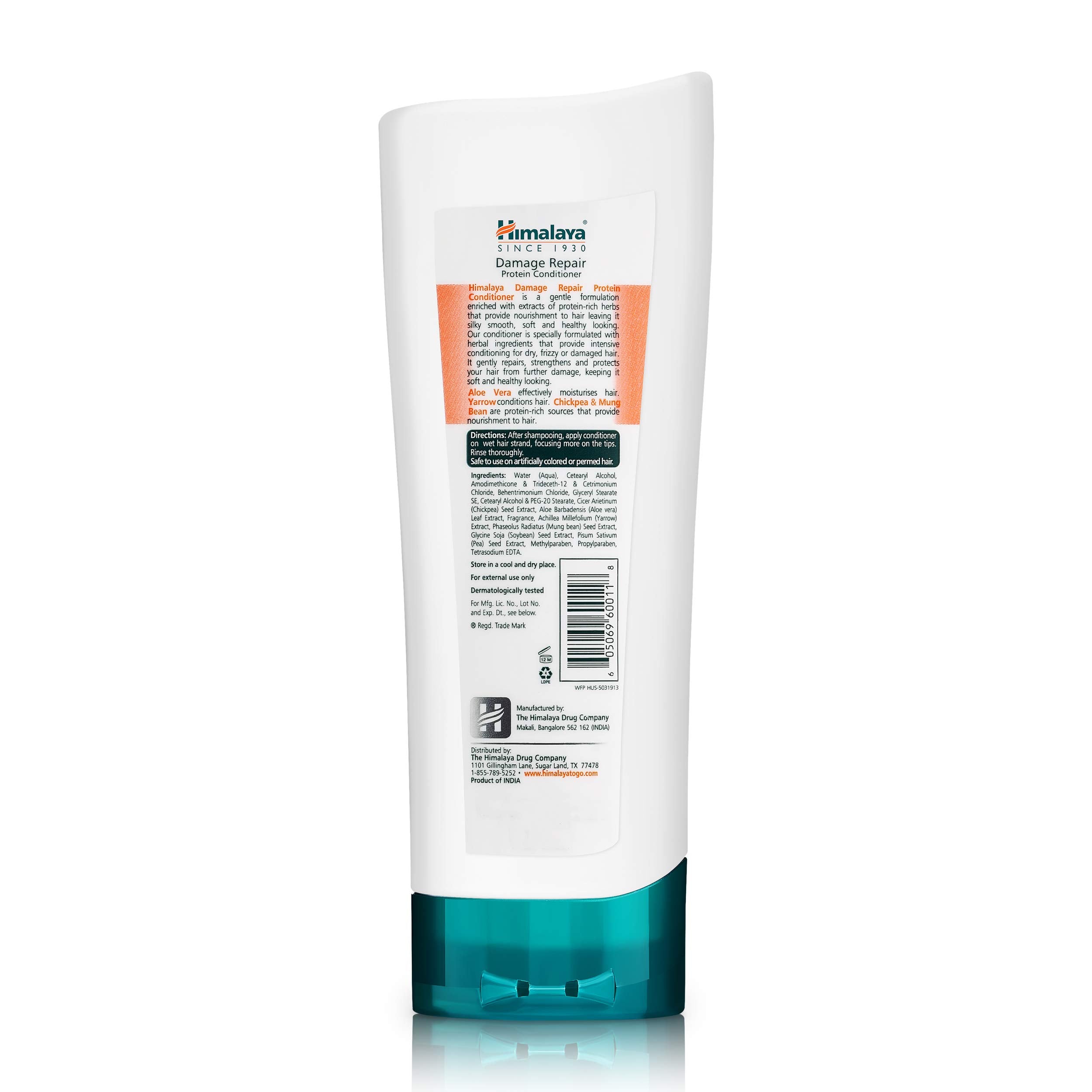 Himalaya Damage Repair Protein Conditioner, to Deep Condition and Repair Hair, 6.76 Fl Oz (200ml)