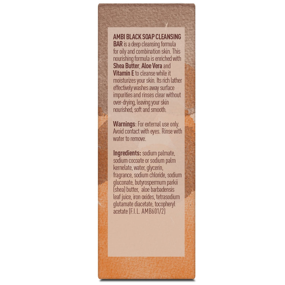 Ambi Black Soap with Shea Butter 3.50 oz (Pack of 12)
