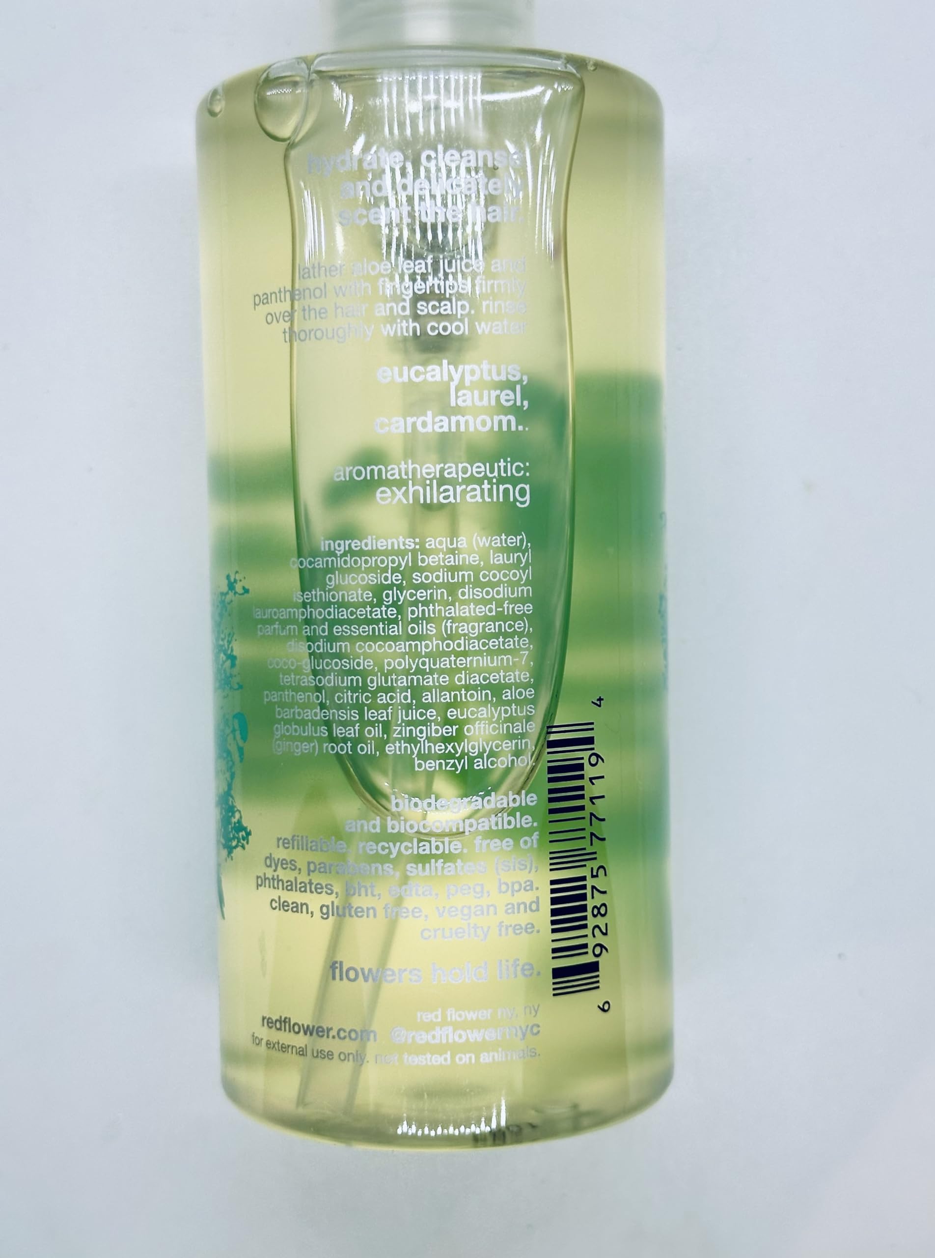 Red Flower Ocean Hydrating Hair Wash