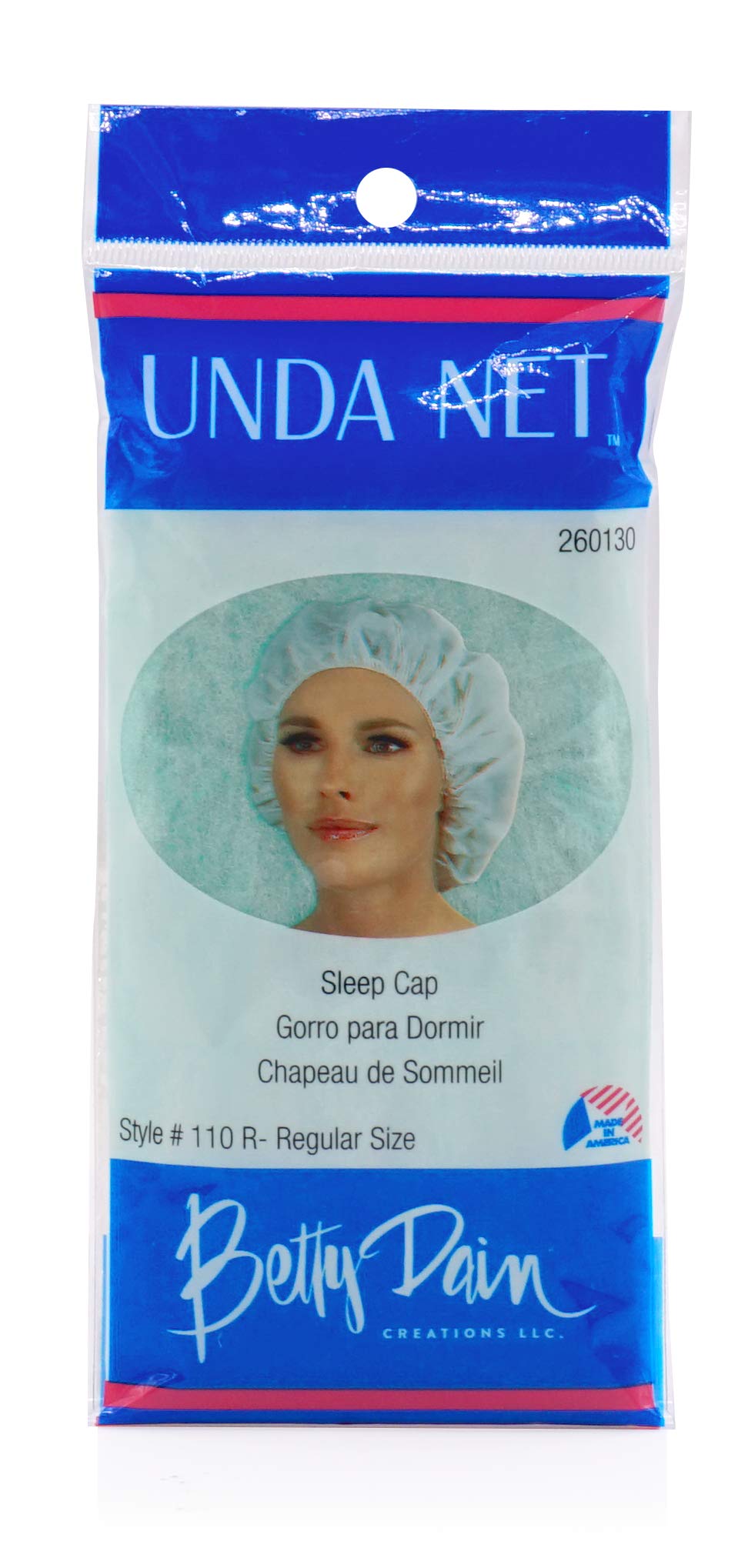 Betty Dain Unda Net Sleep Cap / Hairnet, Standard (24 Count)