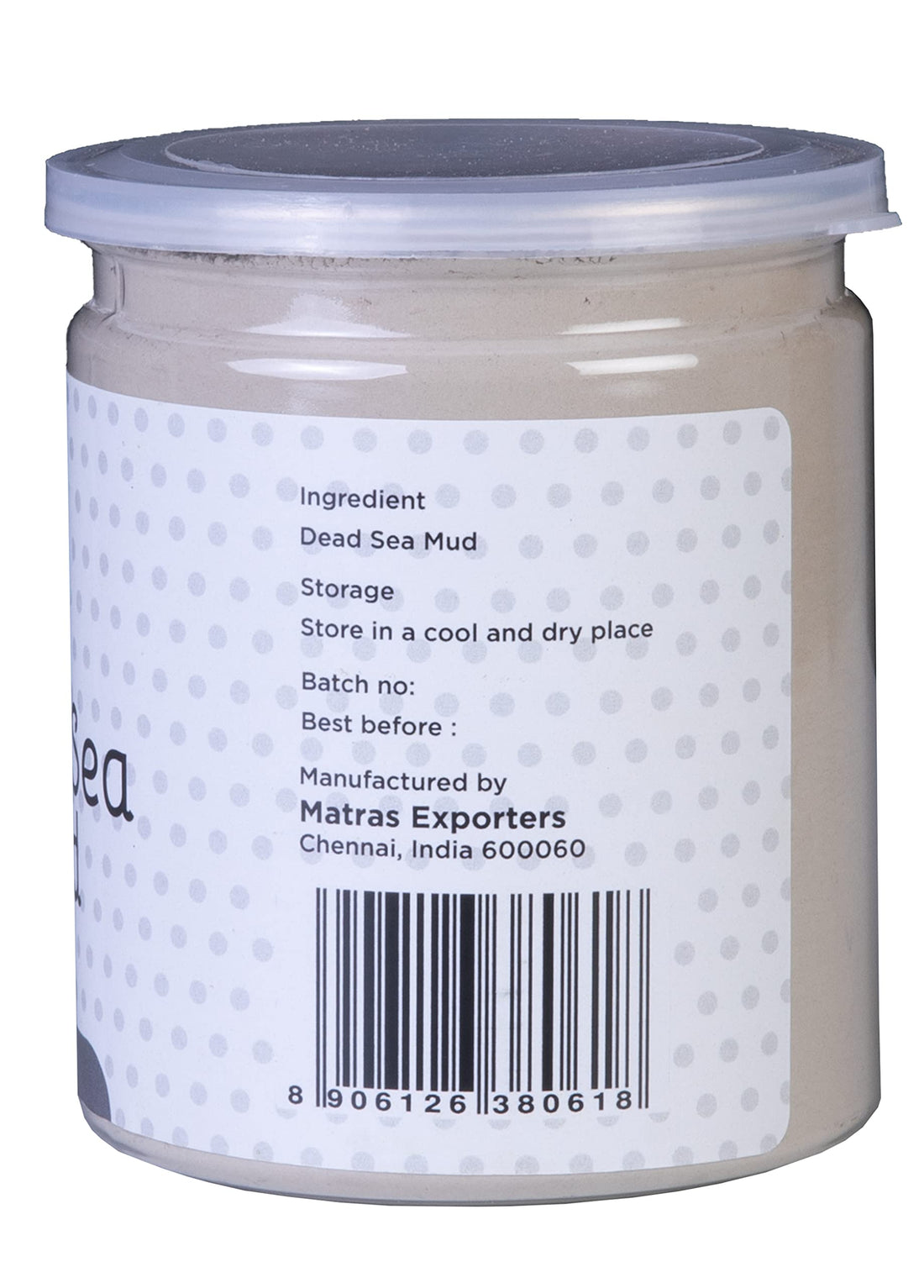 Dead Sea Mud Powder | 1 Lb | Detoxifies and Exfoliates The Skin | 100% Natural Mud Face Mask | Clears Acne, Dark Spots & Anti-Aging | By Yogi's Gift®