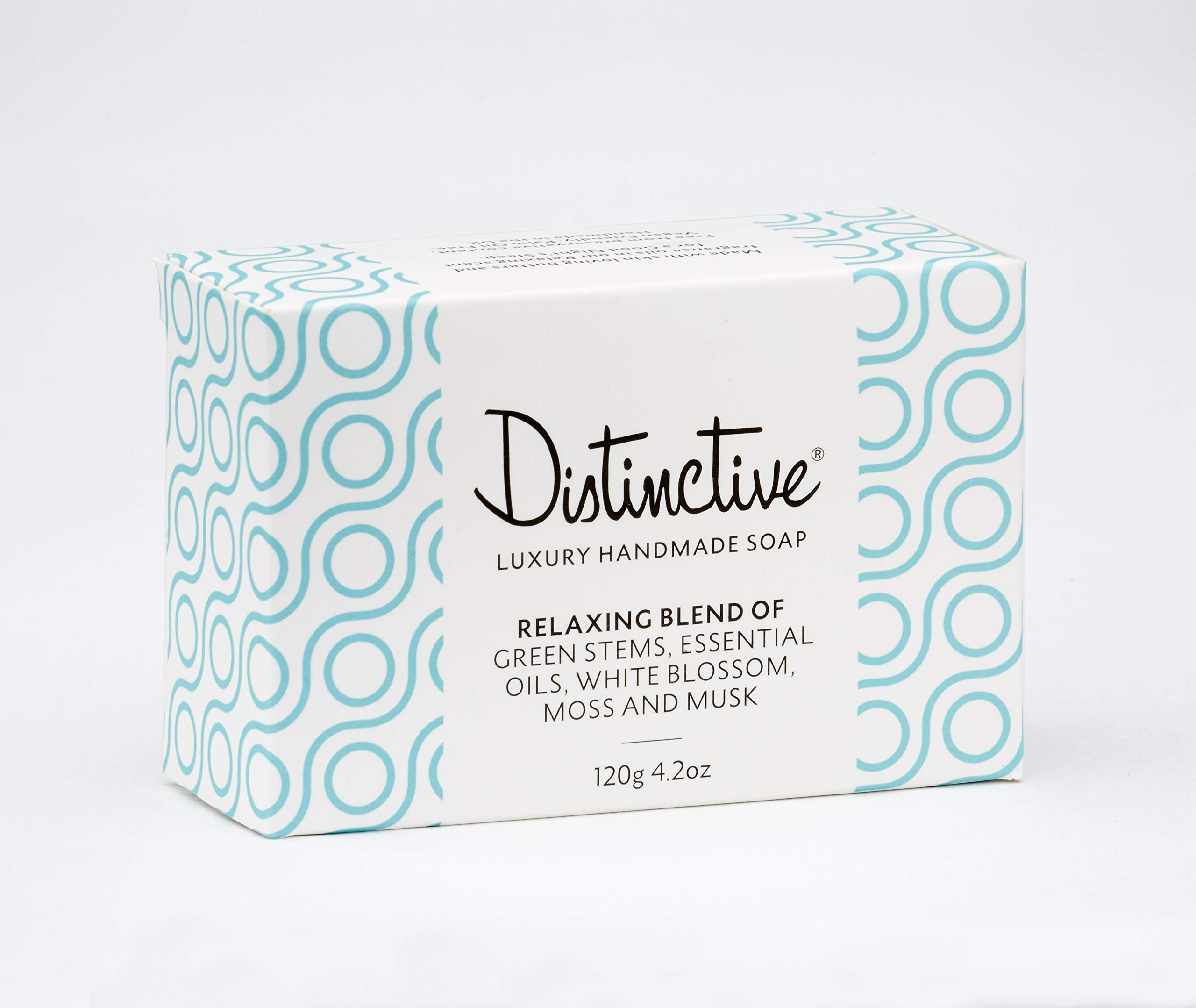 Luxury Handmade Soap - Distinctive Essential Oils Fragrance - Natural Bar Soap, Palm Oil FREE, No Preservatives, Plastic Free, Never tested on Animals