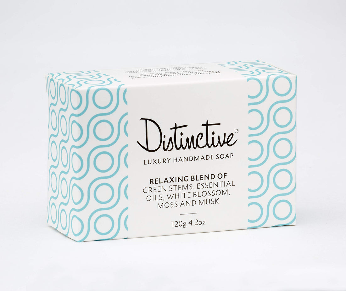 Luxury Handmade Soap - Distinctive Essential Oils Fragrance - Natural Bar Soap, Palm Oil FREE, No Preservatives, Plastic Free, Never tested on Animals