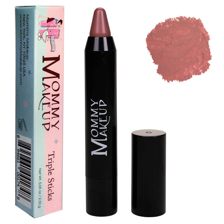 Triple Sticks Lipstick & Cream Blush [Daisy Glow] - Moisturizing long-wearing lip color with medium coverage for lips and cheeks
