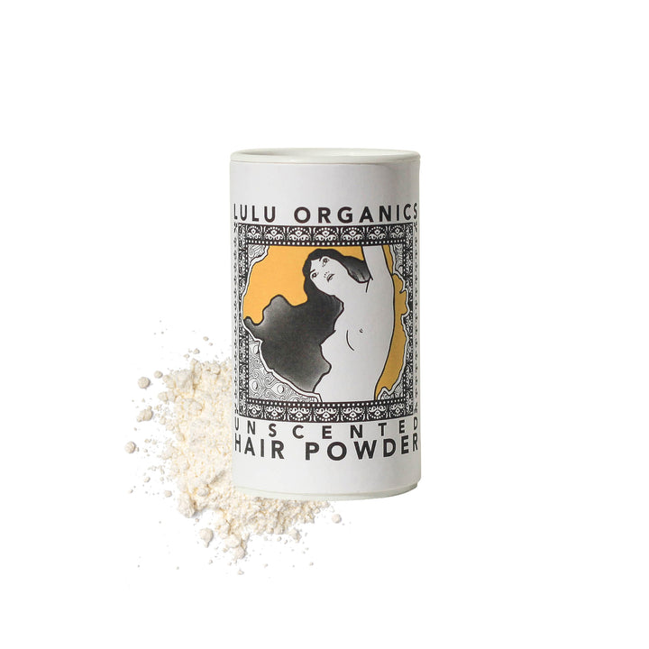 Lulu Organics UNSCENTED Hair Powder/Dry Shampoo - 1oz